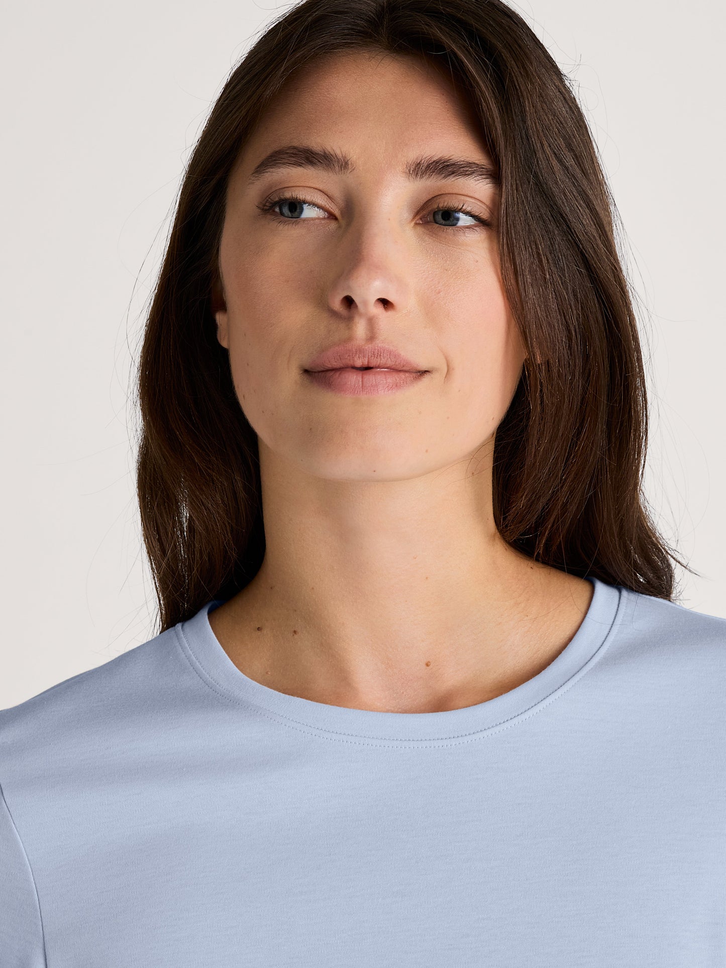 WOMEN Shirt short-sleeve (Harmony Blue)