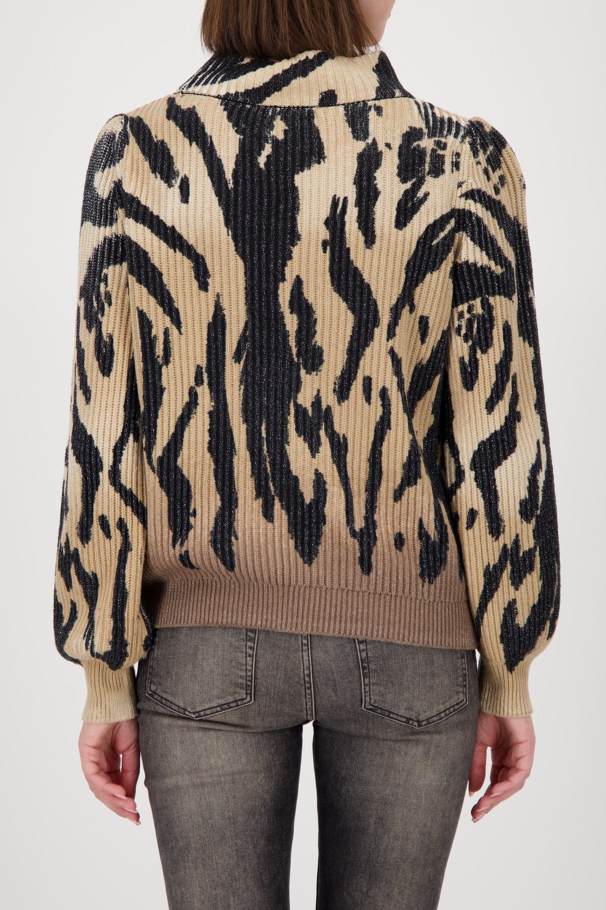 Pullover (Cognac Gemustert)