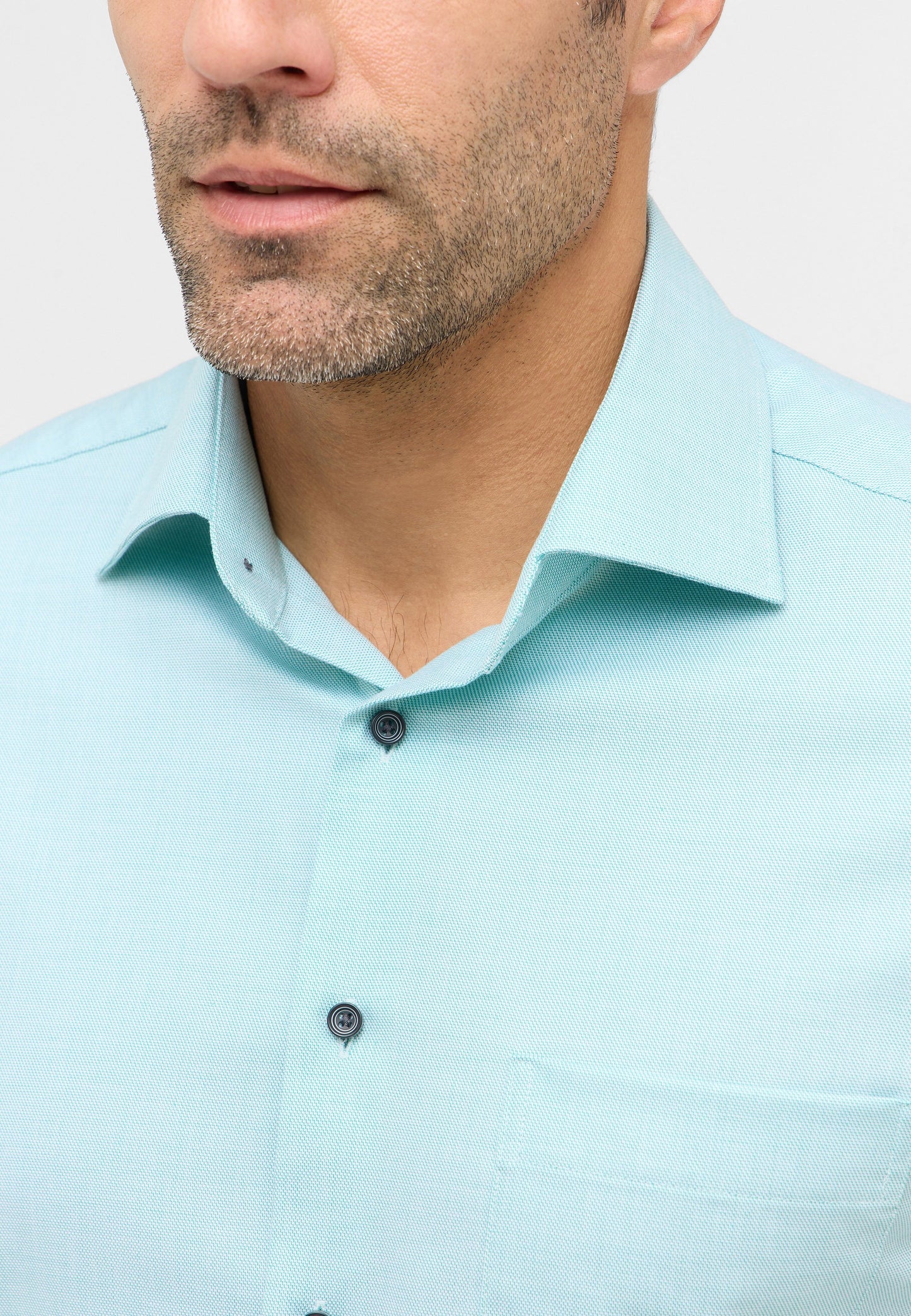 Hemd Twill Kurzarm (Grün)