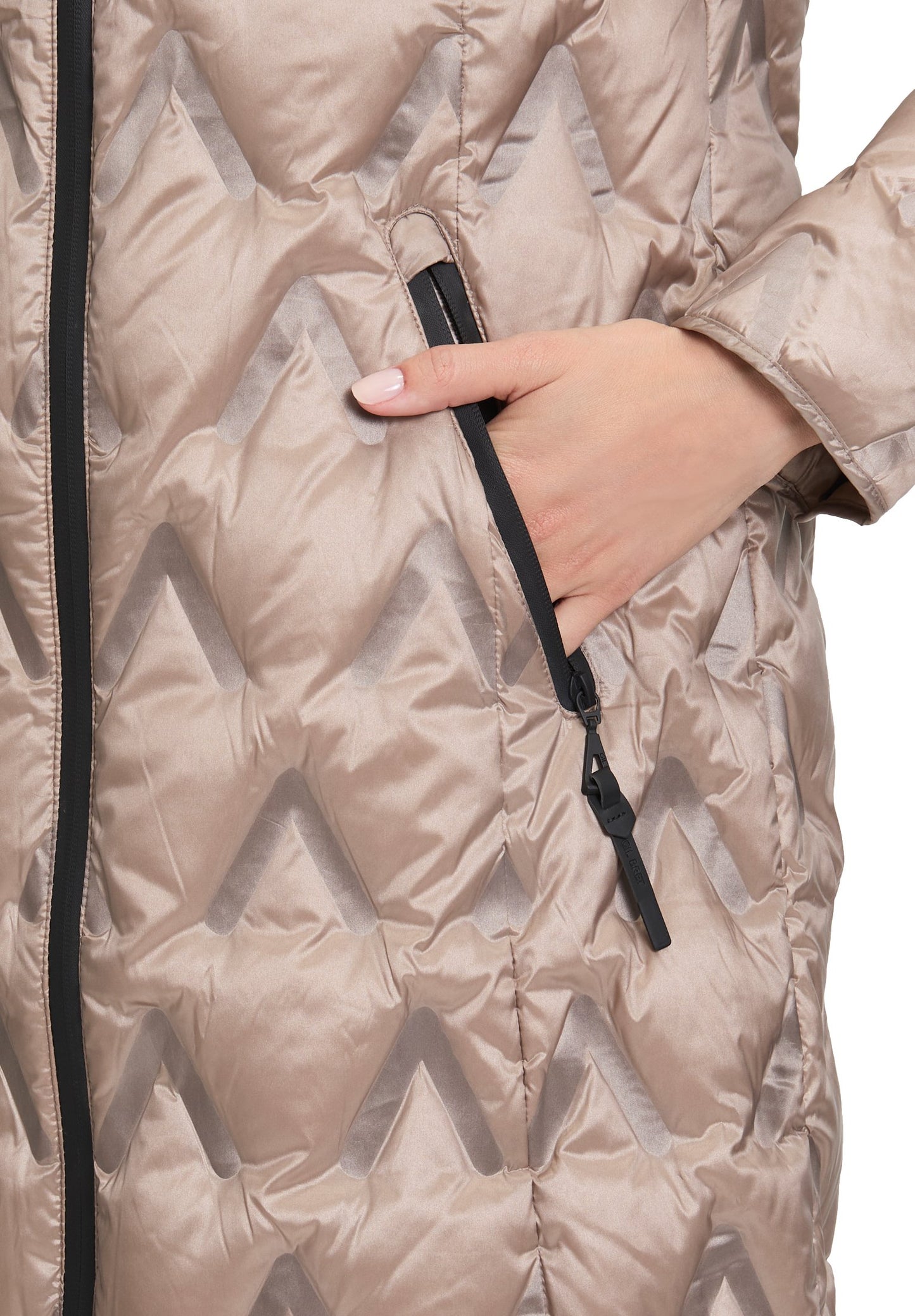 Daunenmantel (Dark Sand)