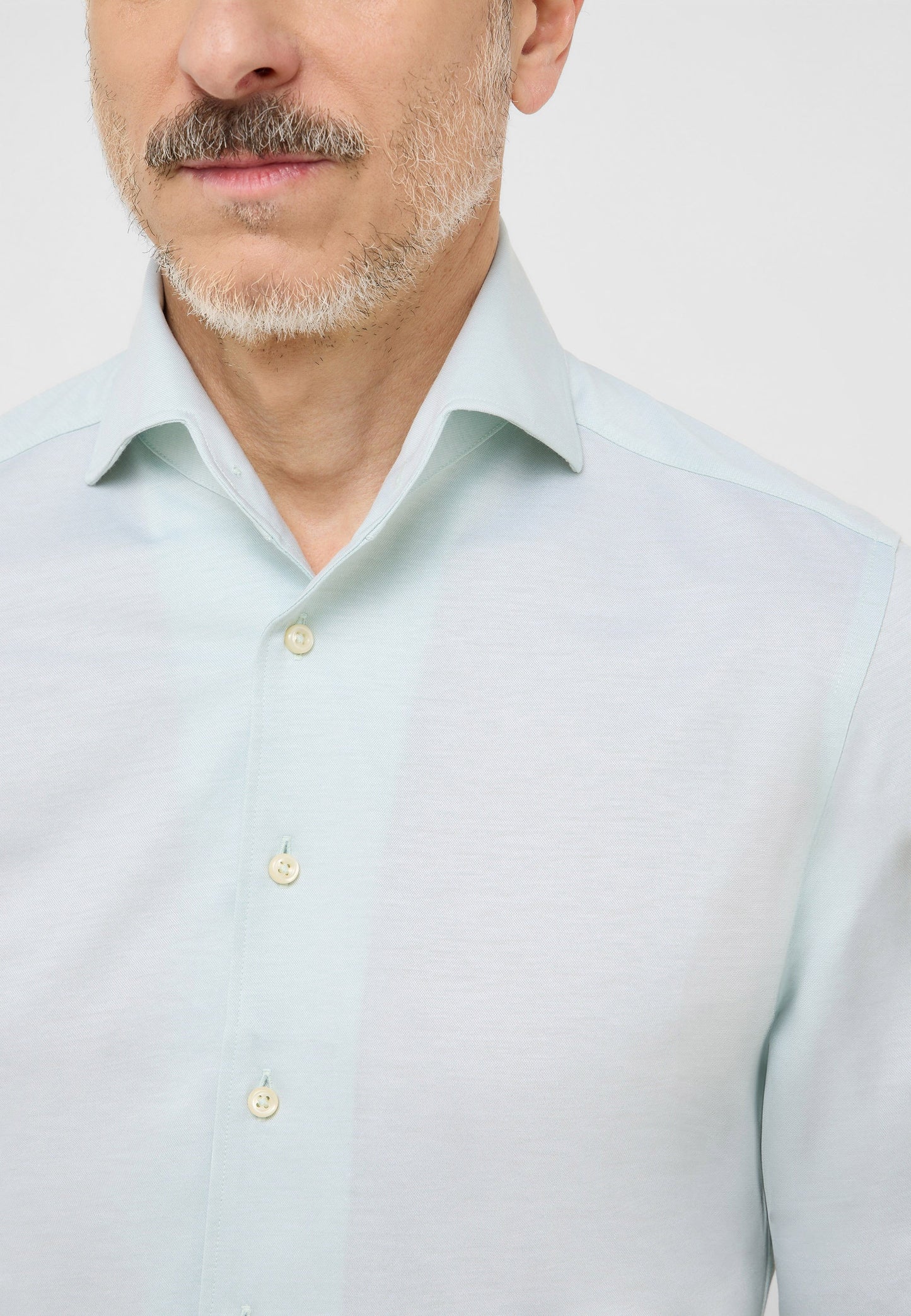 Hemd Jersey Langarm (Hellgrün)