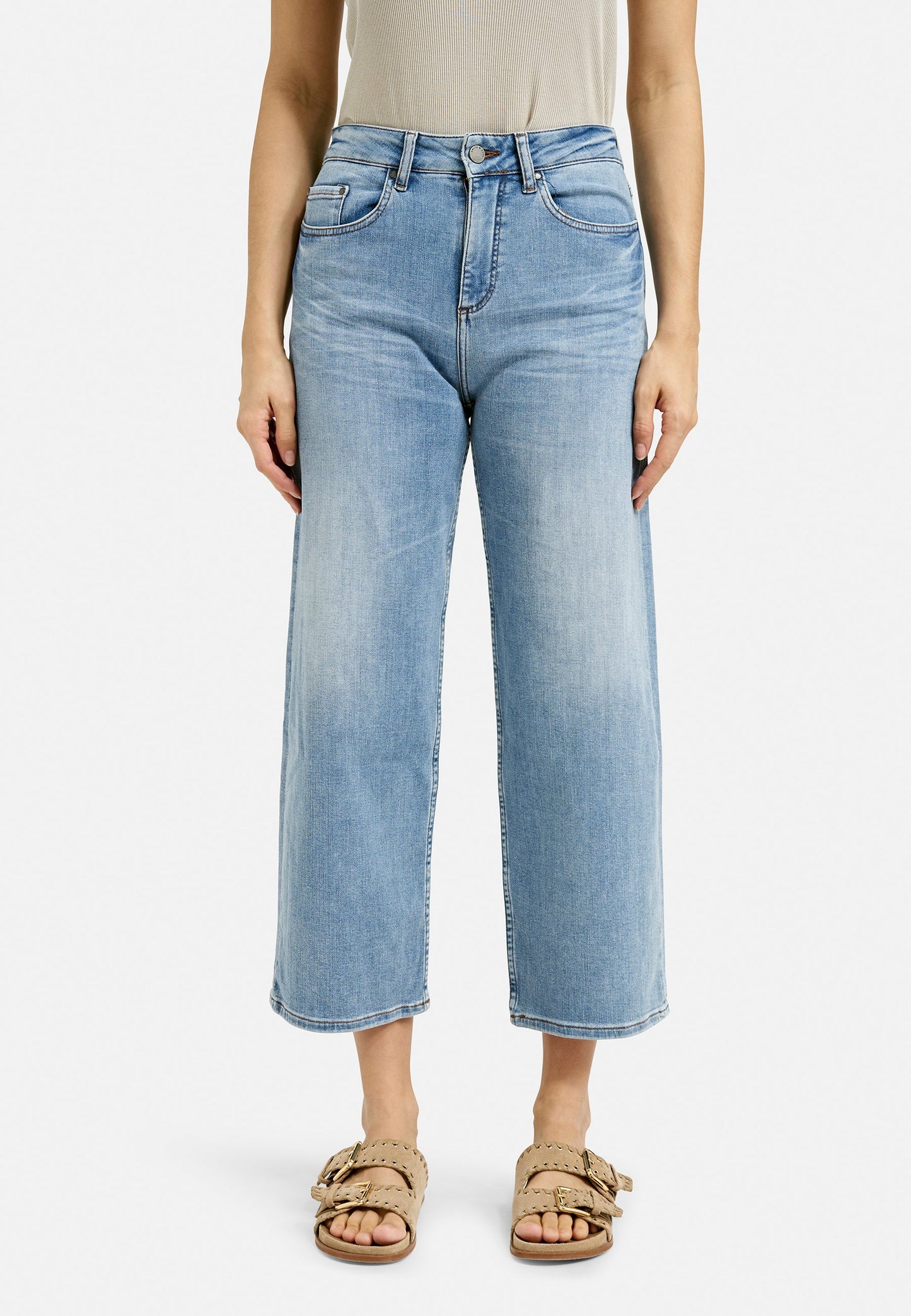Denim Anna Culotte (Light Denim)