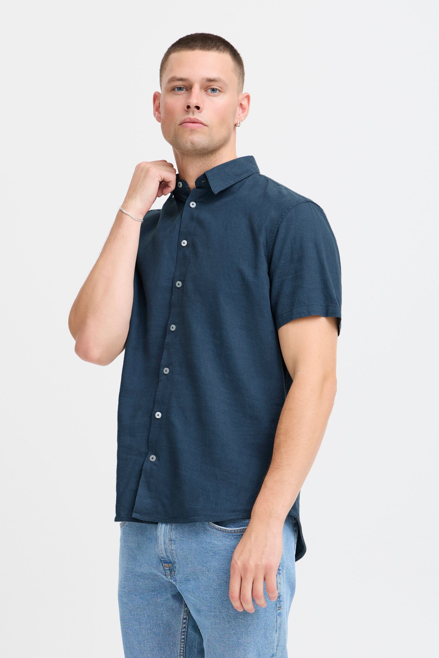 BHBOBBY Shirt ss (Dress Blues)