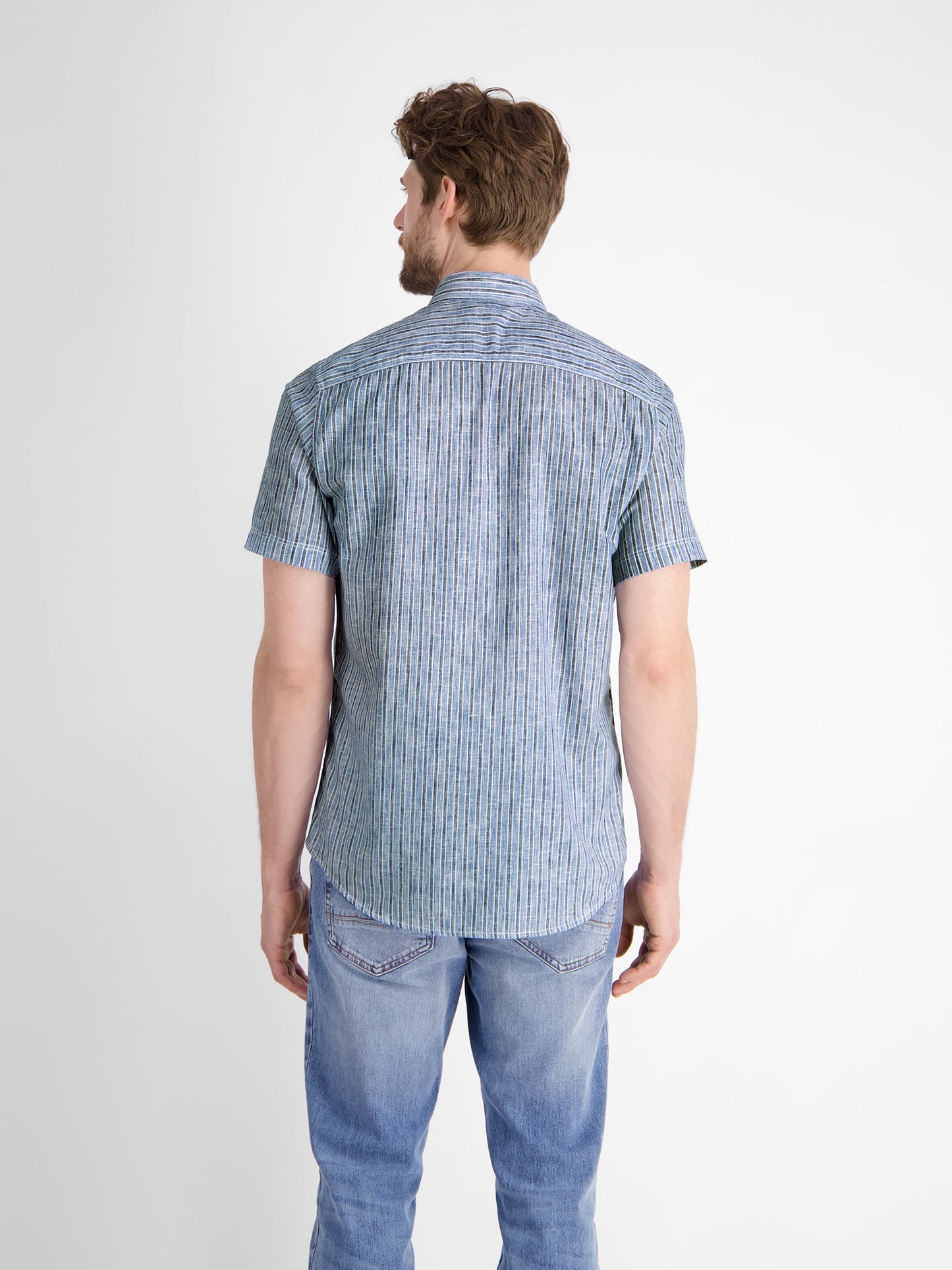 Button Down (Cobalt Blue)