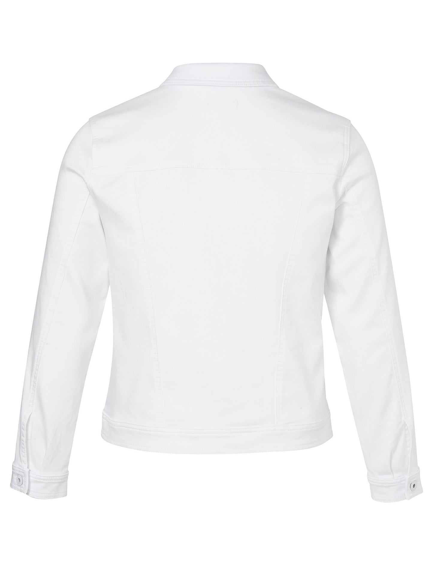 Jacke Kragen 1/1 Arm Knöpfe (White)