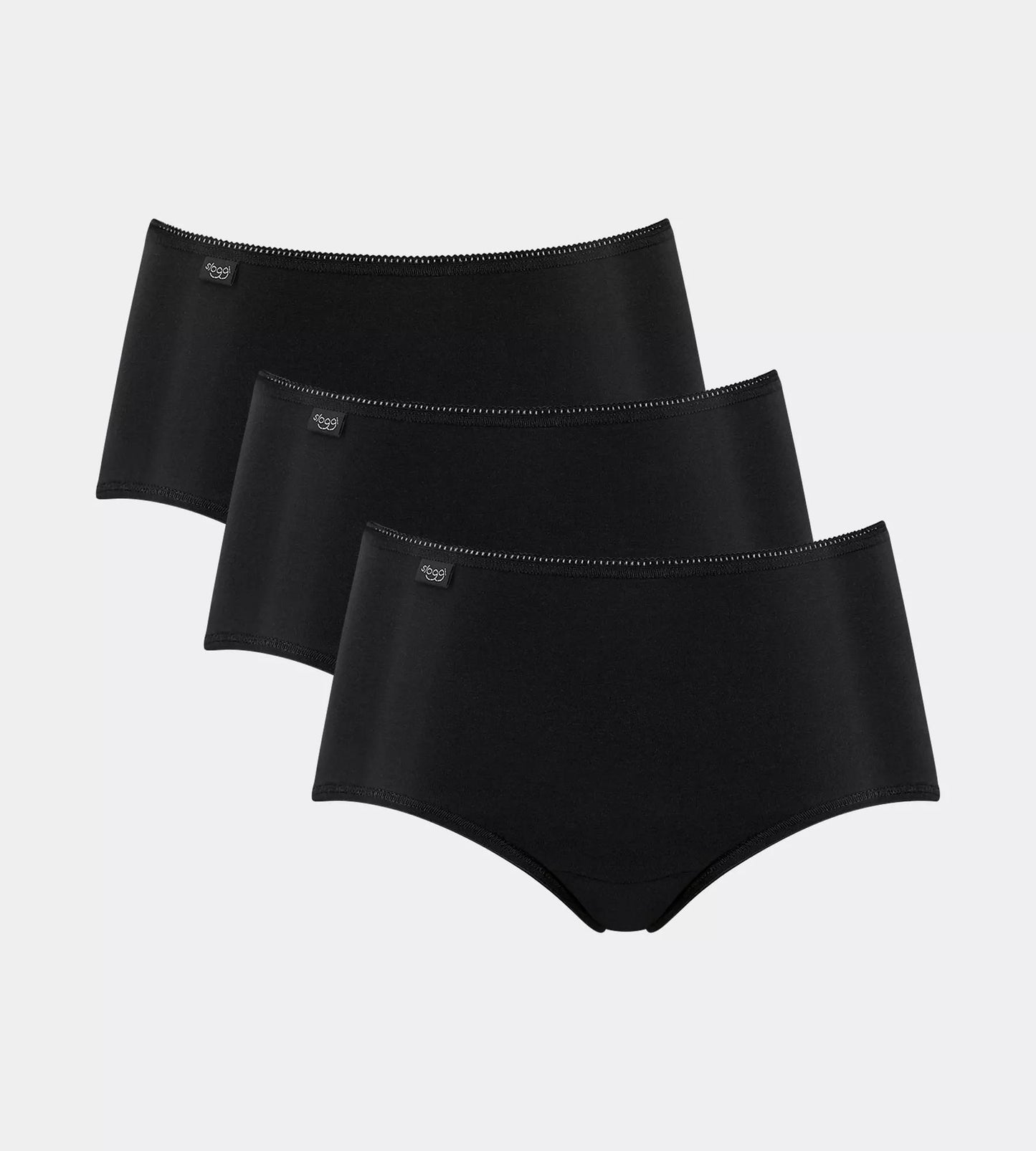sloggi 24/7 Microfibre Midi C3P (Black)