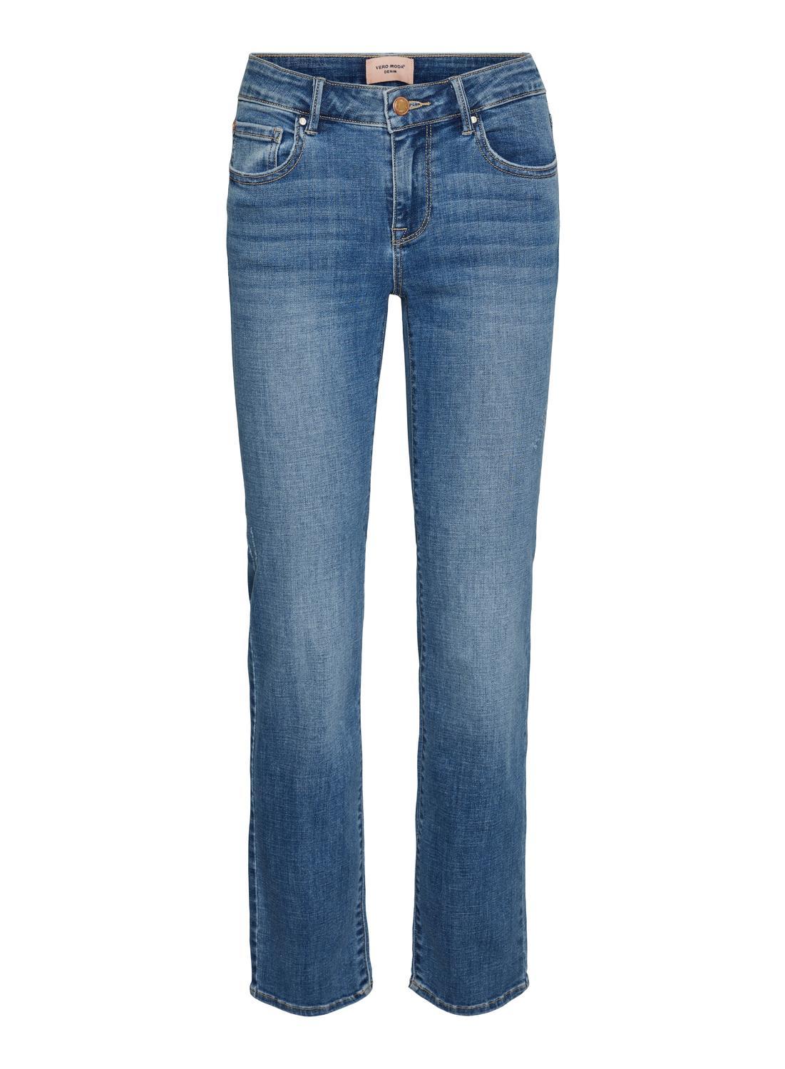 Vmflash Mr Straight Jeans Li347 Ga Noos (Medium Blue D)