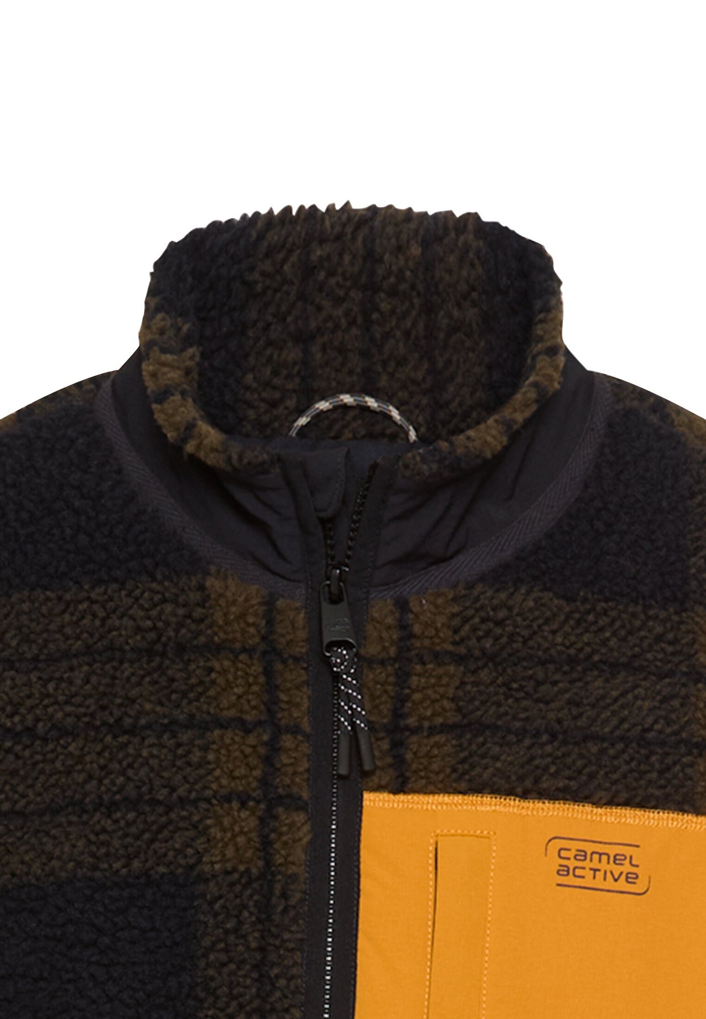 Sweatjacke mit Taschen (Dark Brown)