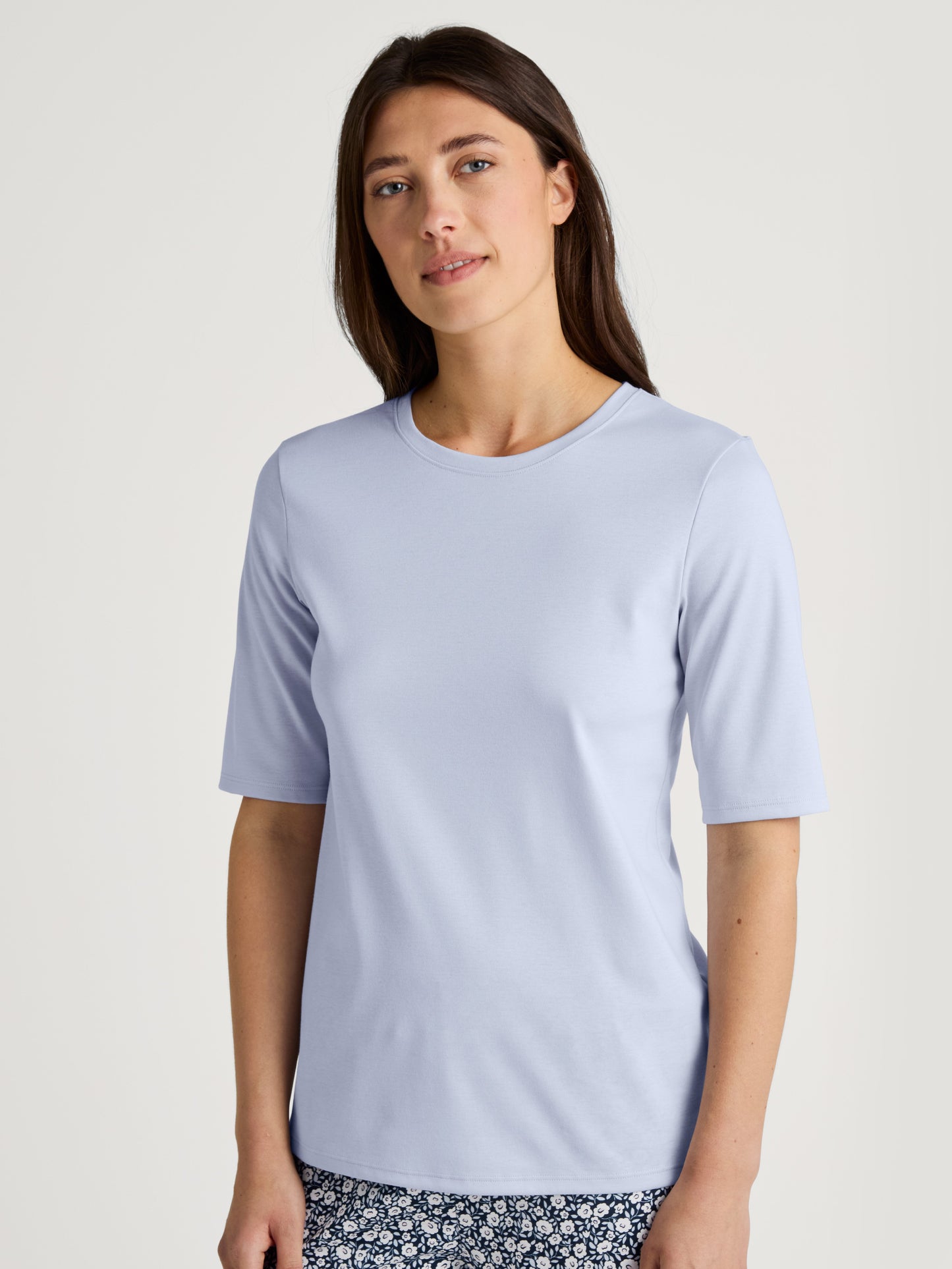 WOMEN Shirt short-sleeve (Harmony Blue)