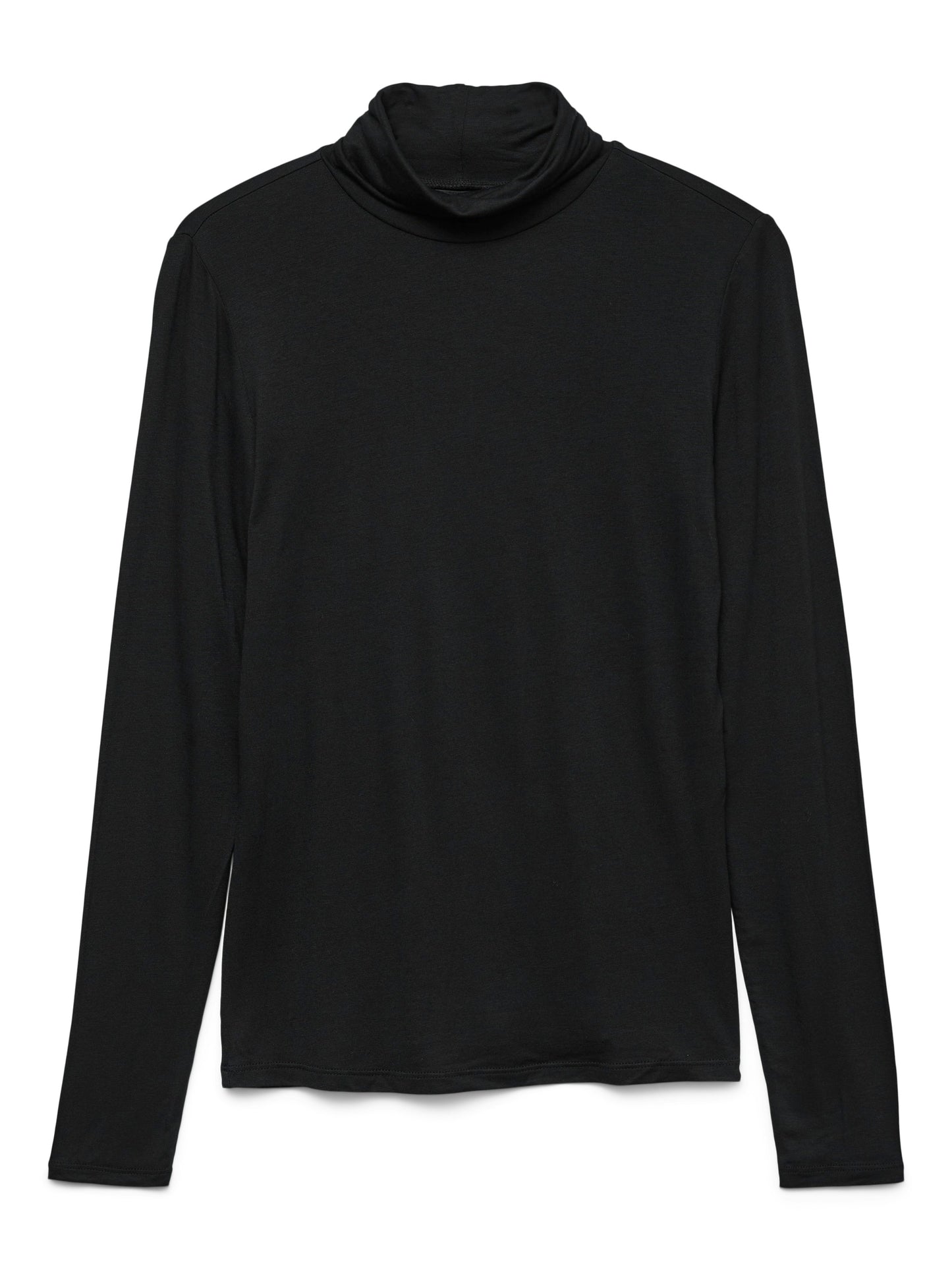 Vmalberte Ls Rollneck Top Jrs Noos (Black)