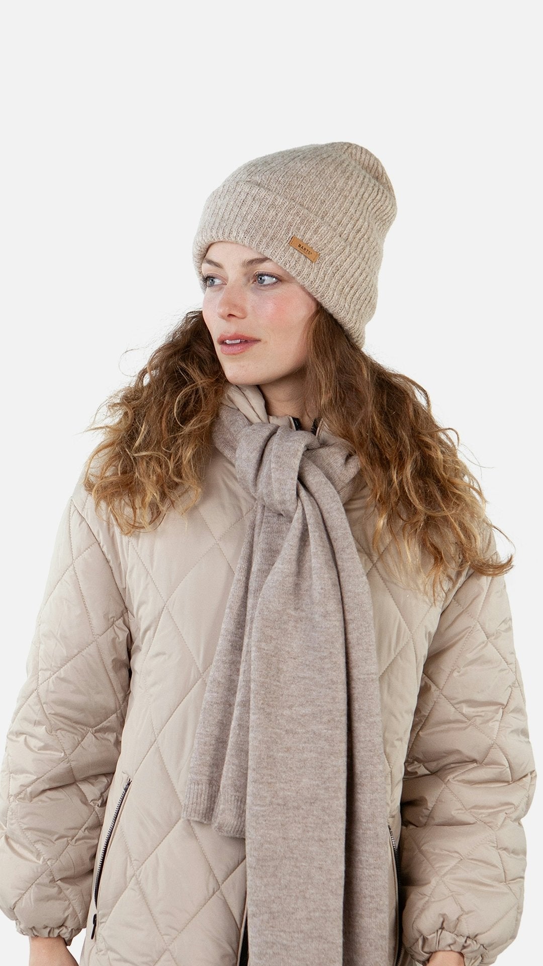 Witzia Beanie (Beige Light Brown)