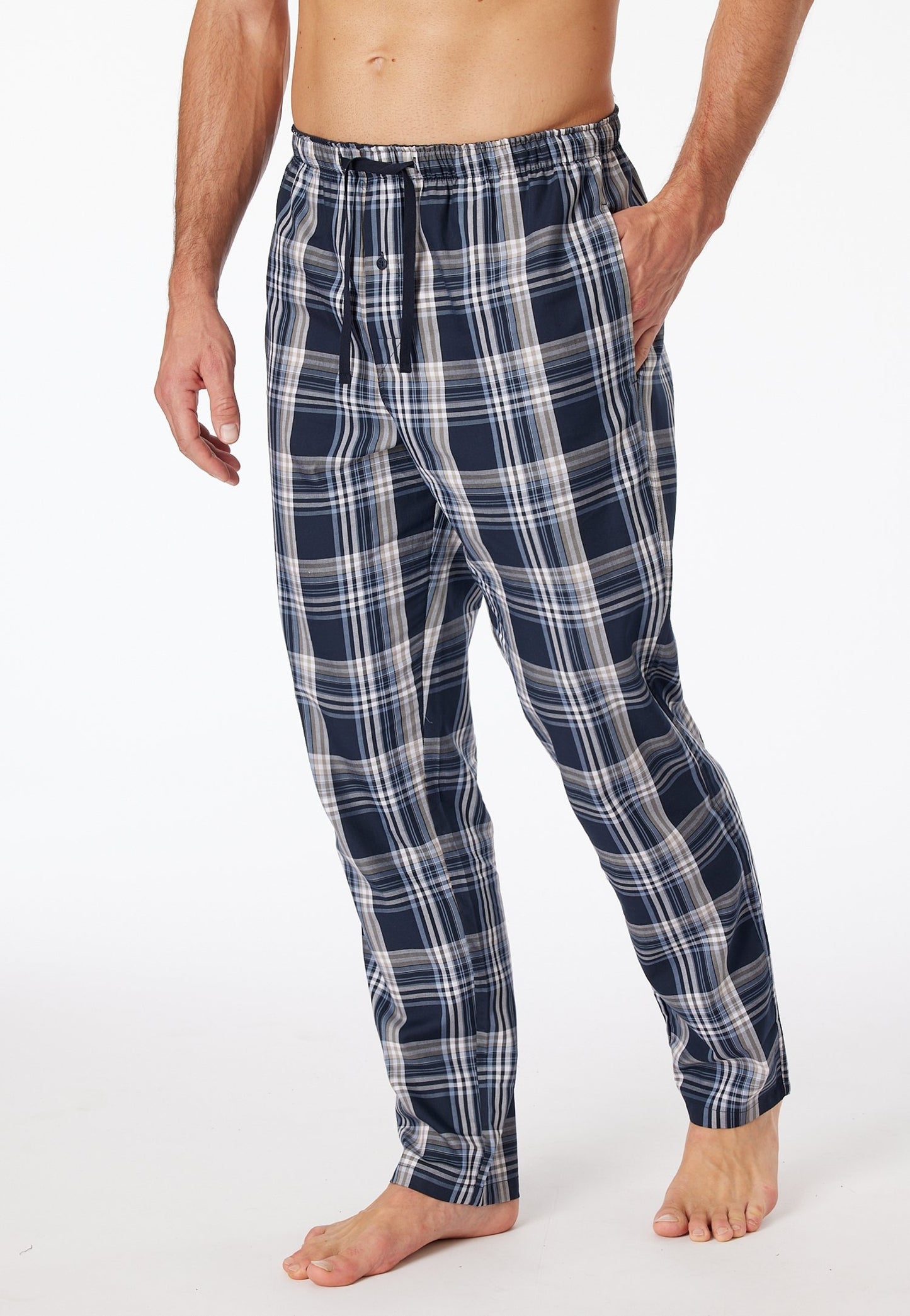 Langarmshirt Rundhals (Dunkelblau)