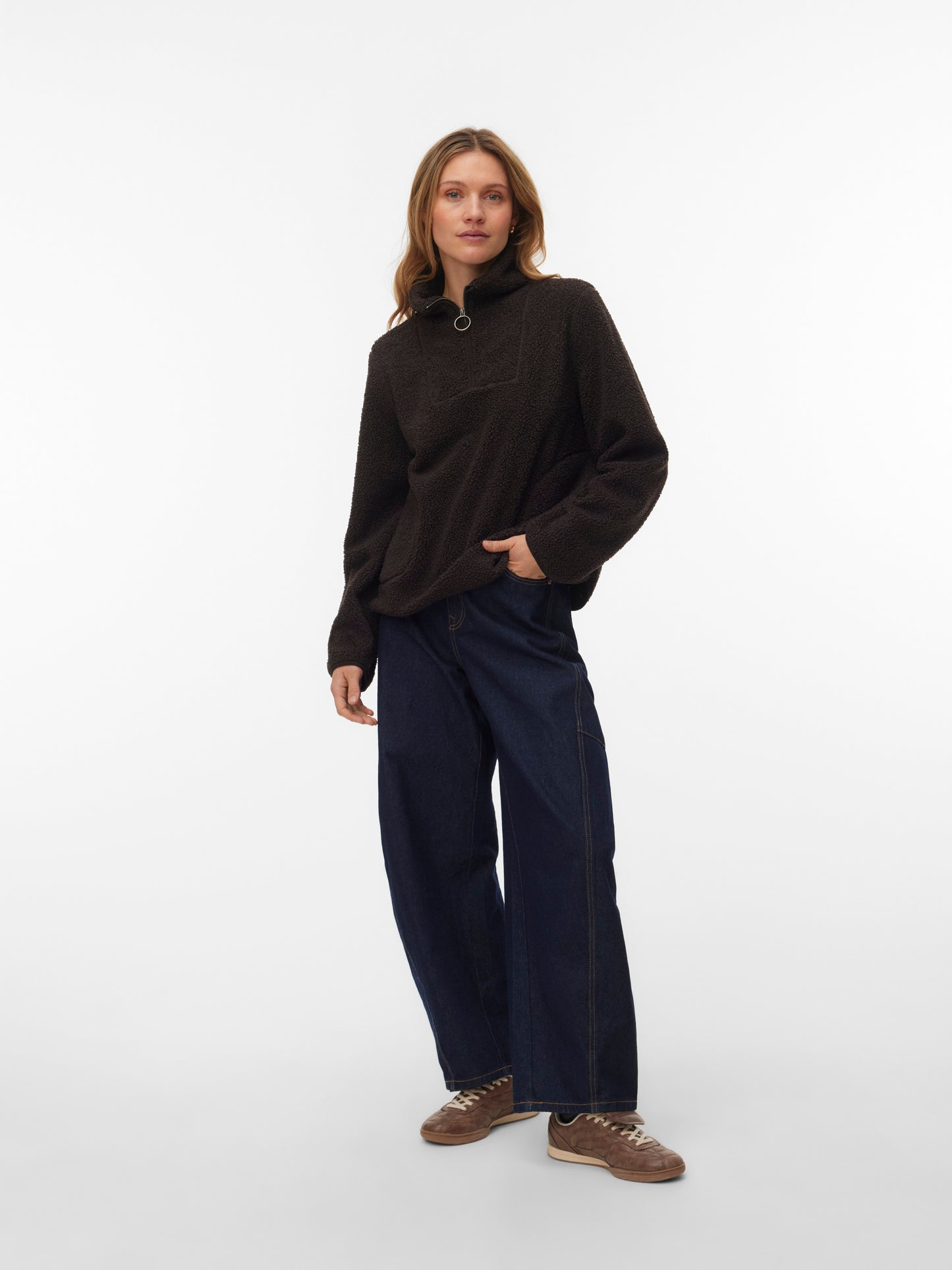 Vmflash Teddy Anorak Ent (Chocolate Tor)