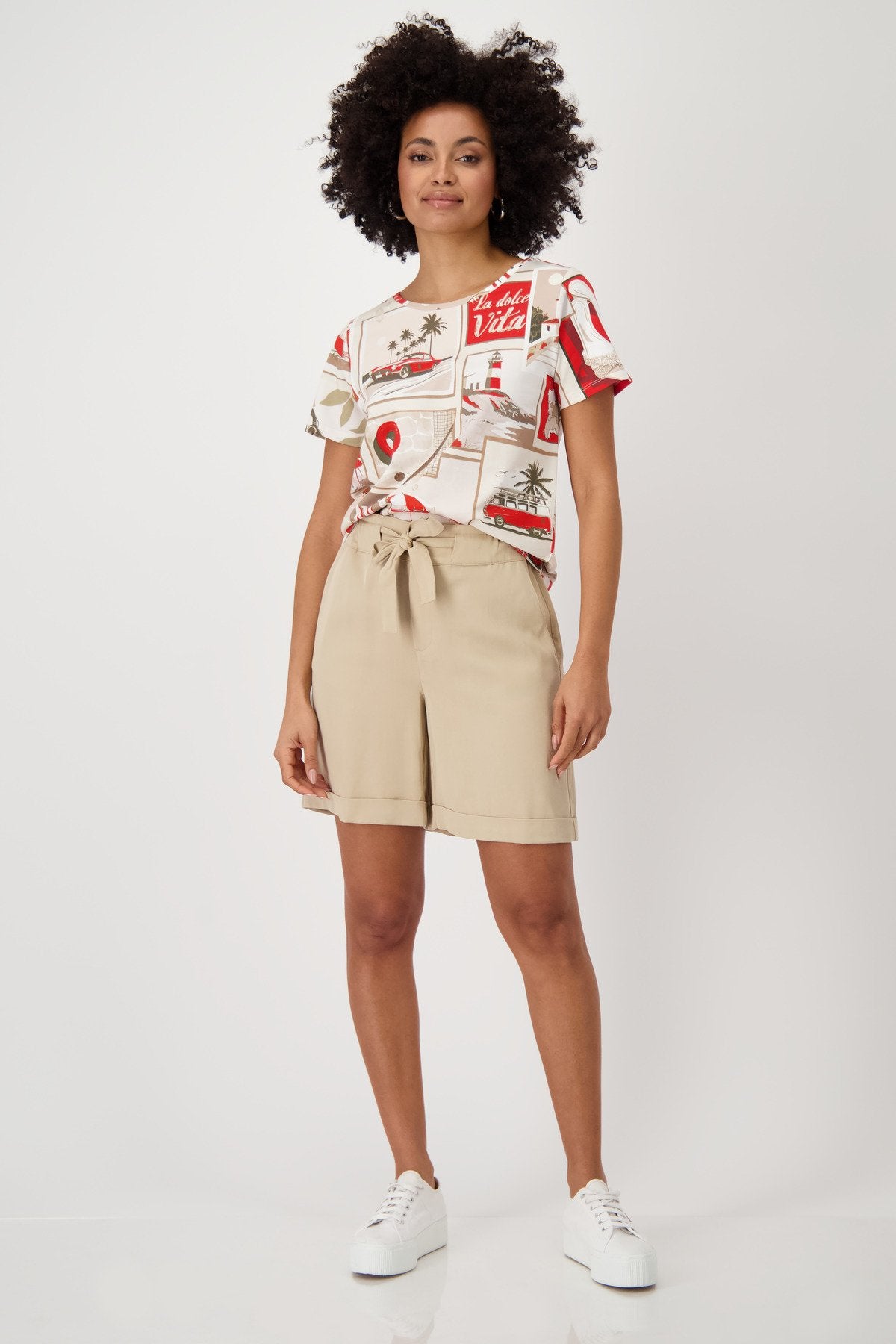 T-Shirt (Red Gemustert)