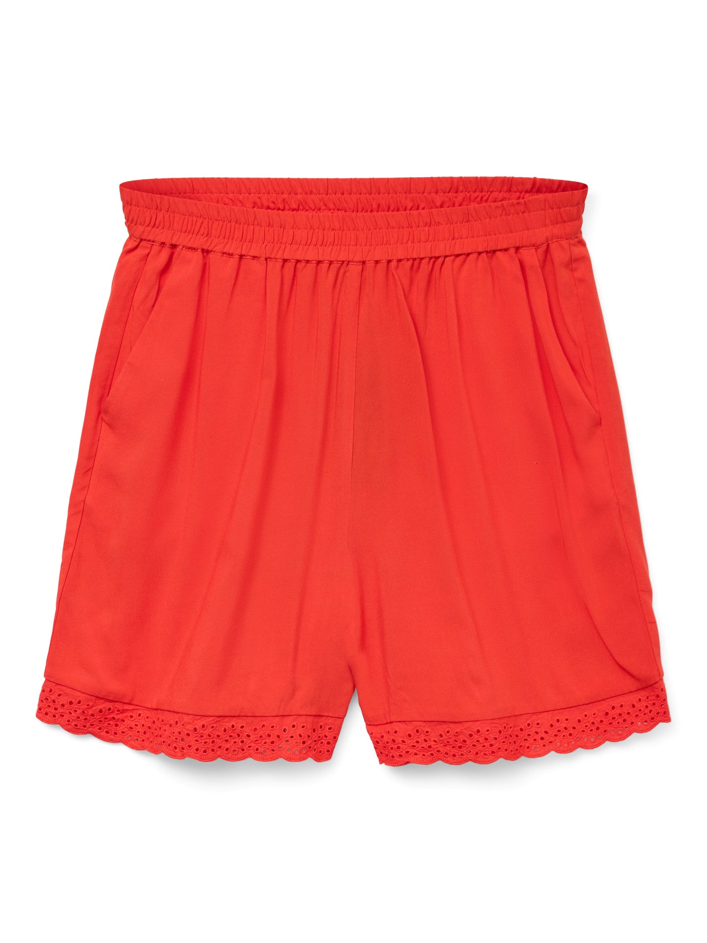 Vmeasy Joy Hw Lace Shorts Wvn Ga (Fiery Red)