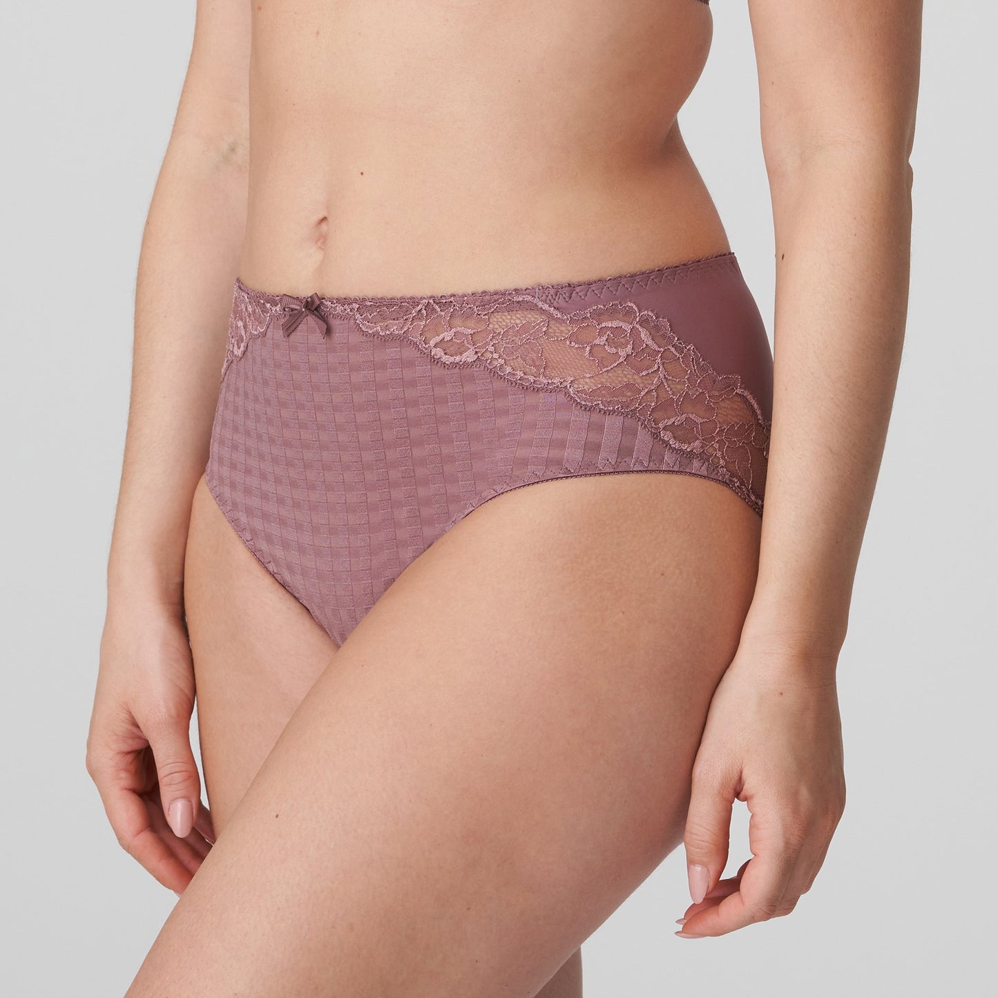 MADISON Satin Taupe Taillenslip (Sat)