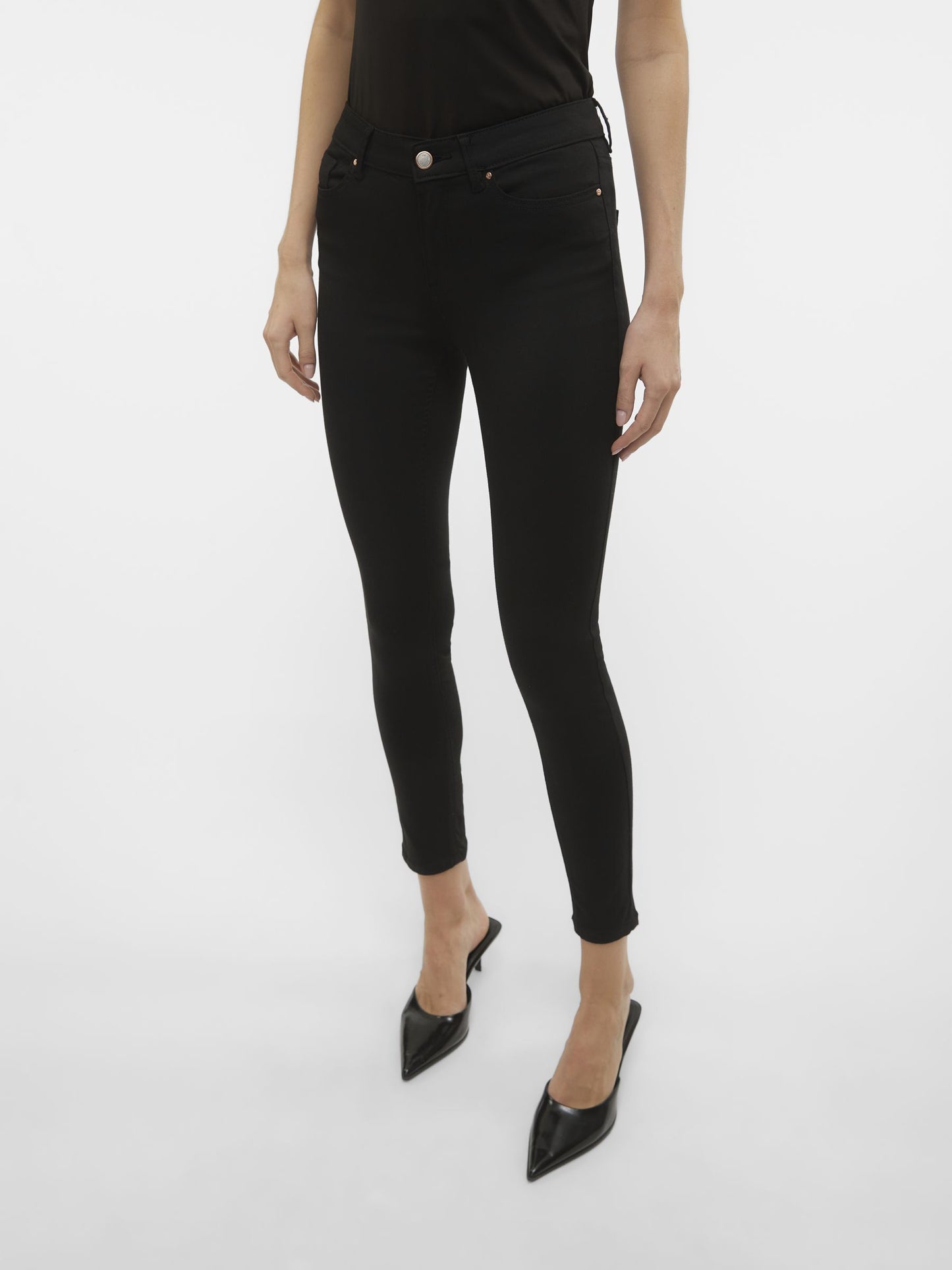 Vmflash Mr Skinny Jeans Li140 Ga No (Black)