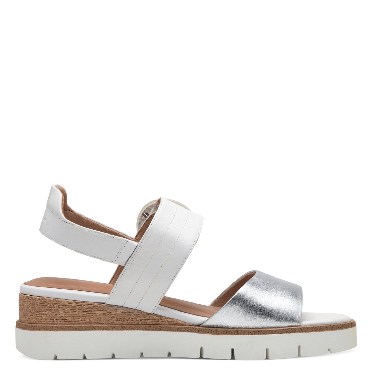 Sandalette (White/silver)