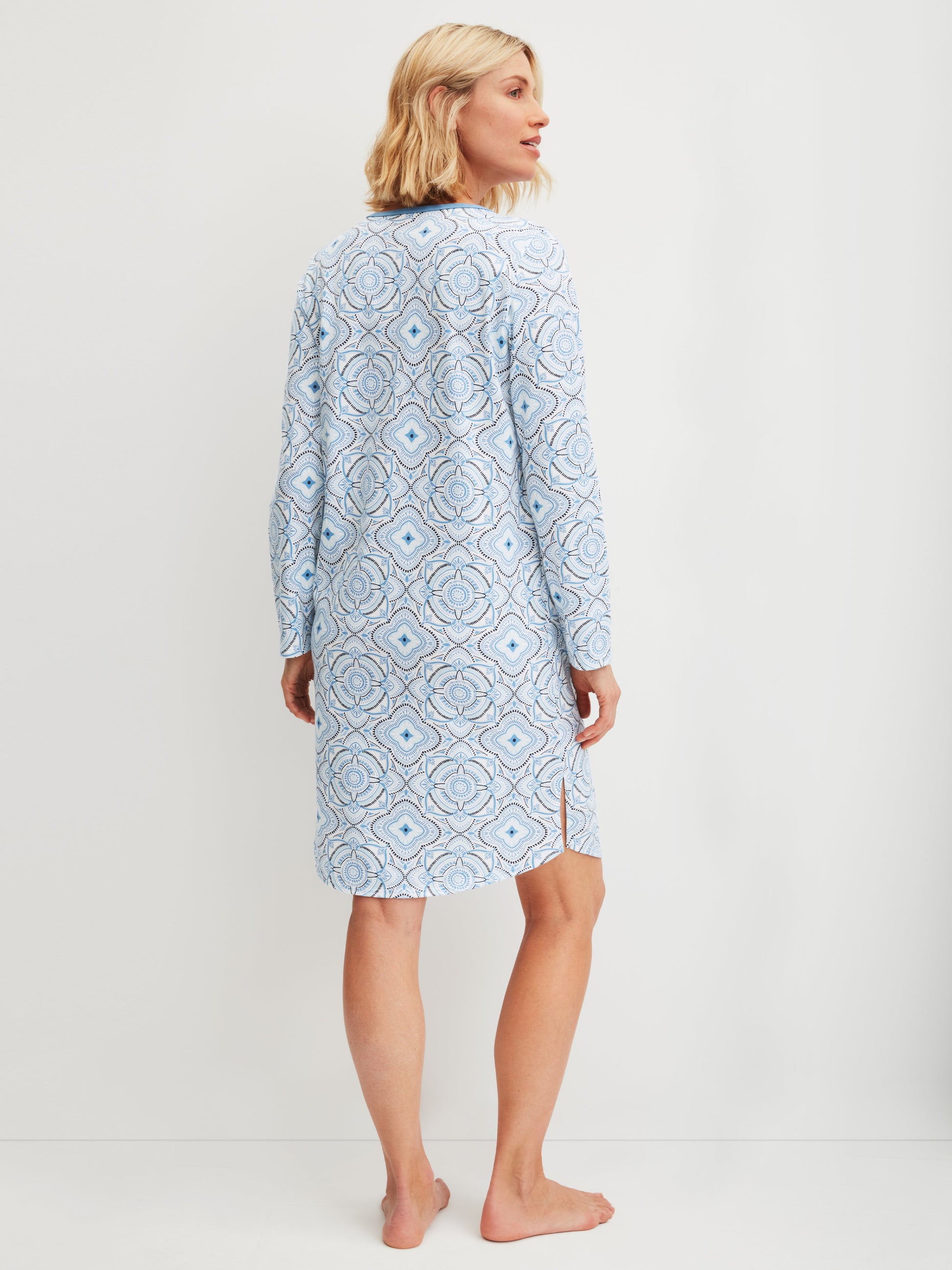 WOMEN Nightdress (Riviera Blue)