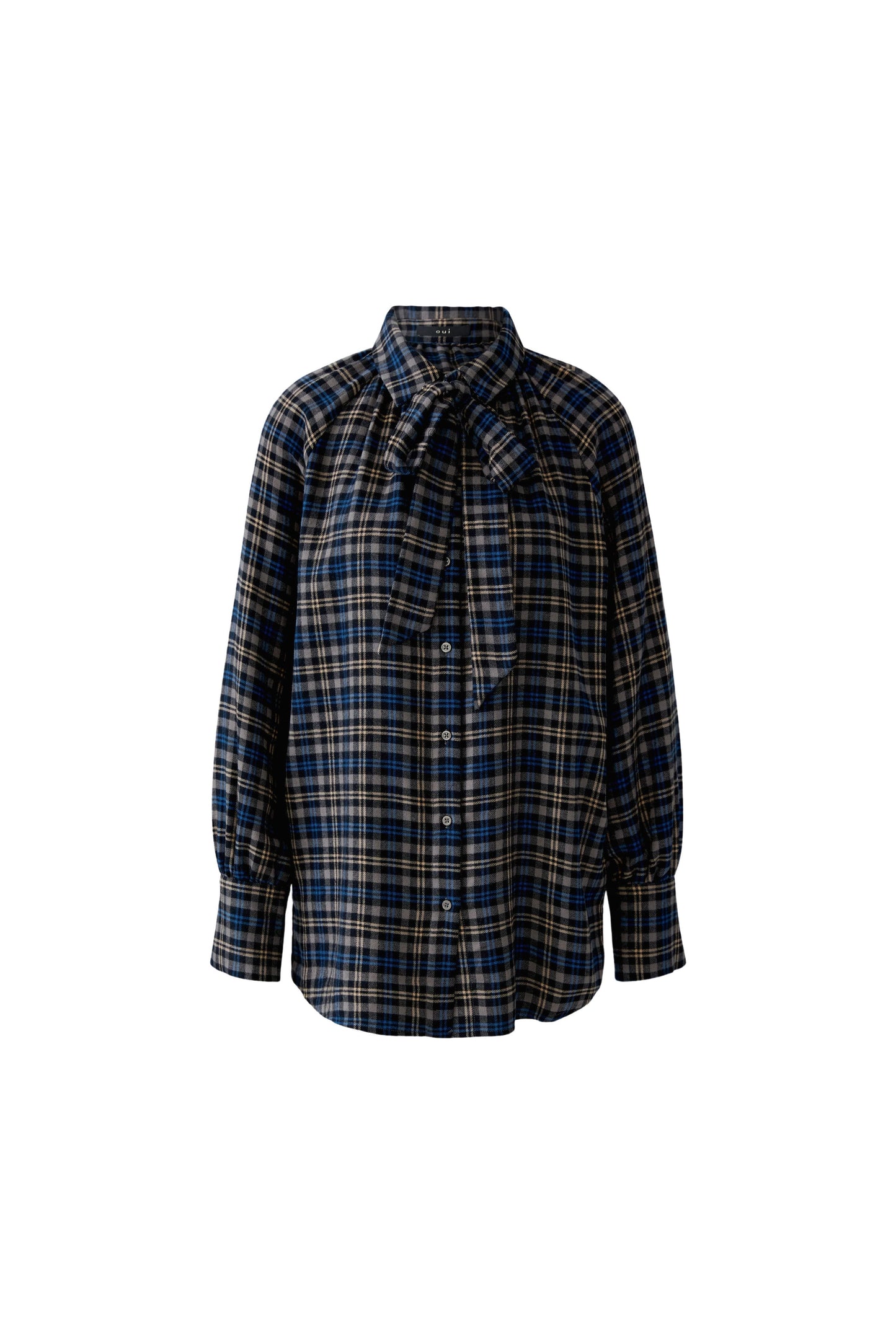 Bluse (Dk Blue Camel)