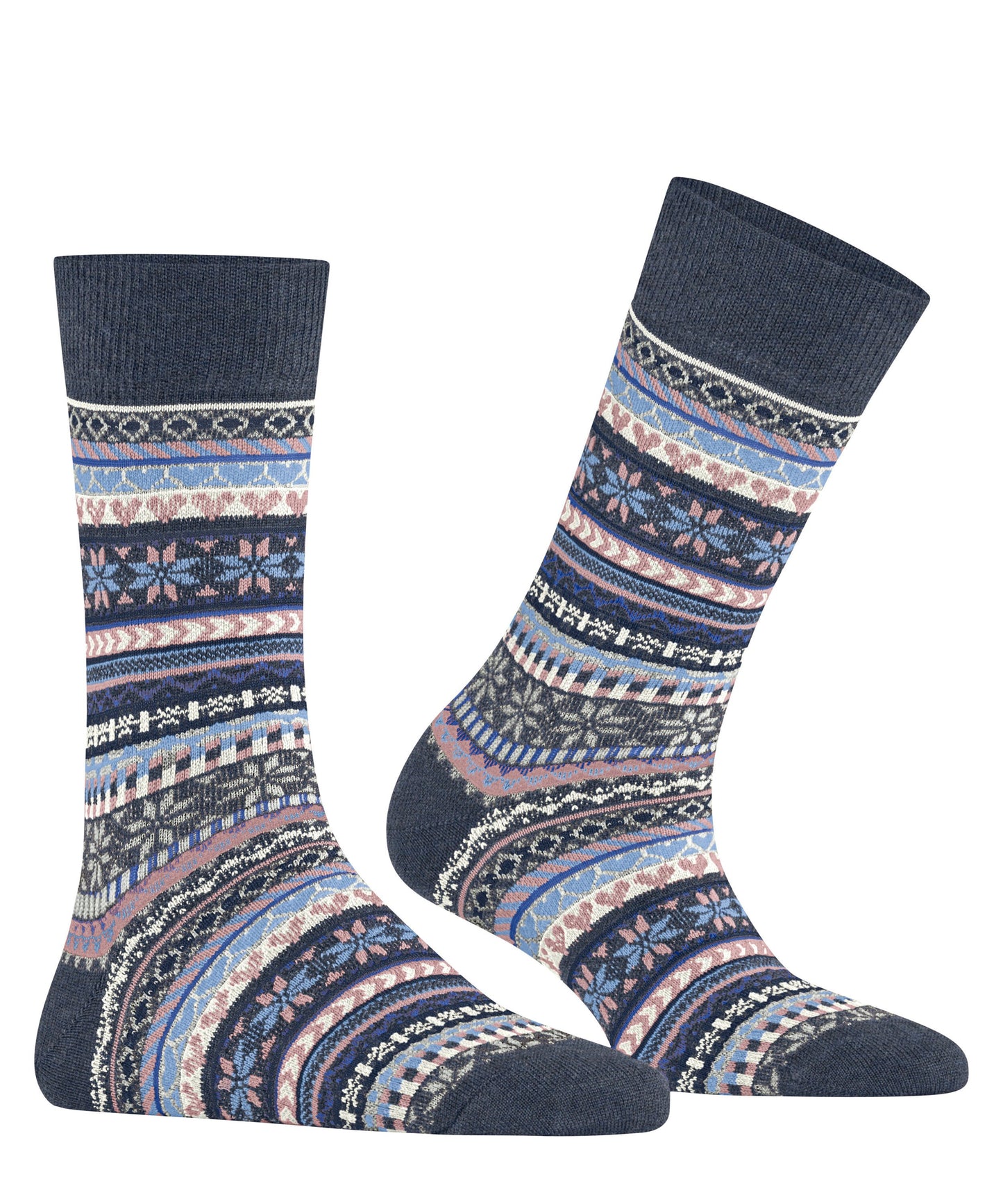 Burlington Fair Isle Delight Damen (Dark Blue Mel.)