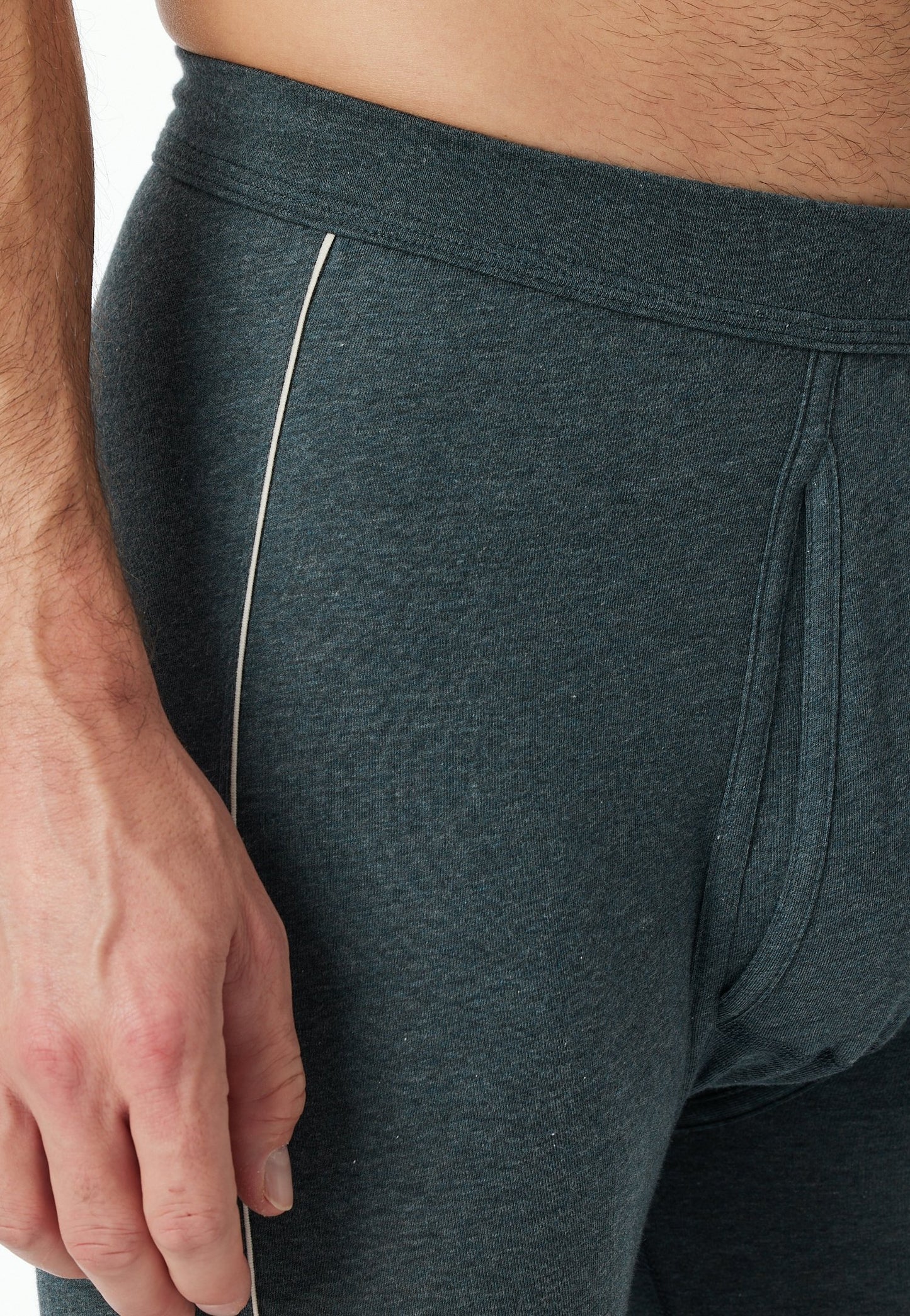 Hose lang (Blau-mel.)