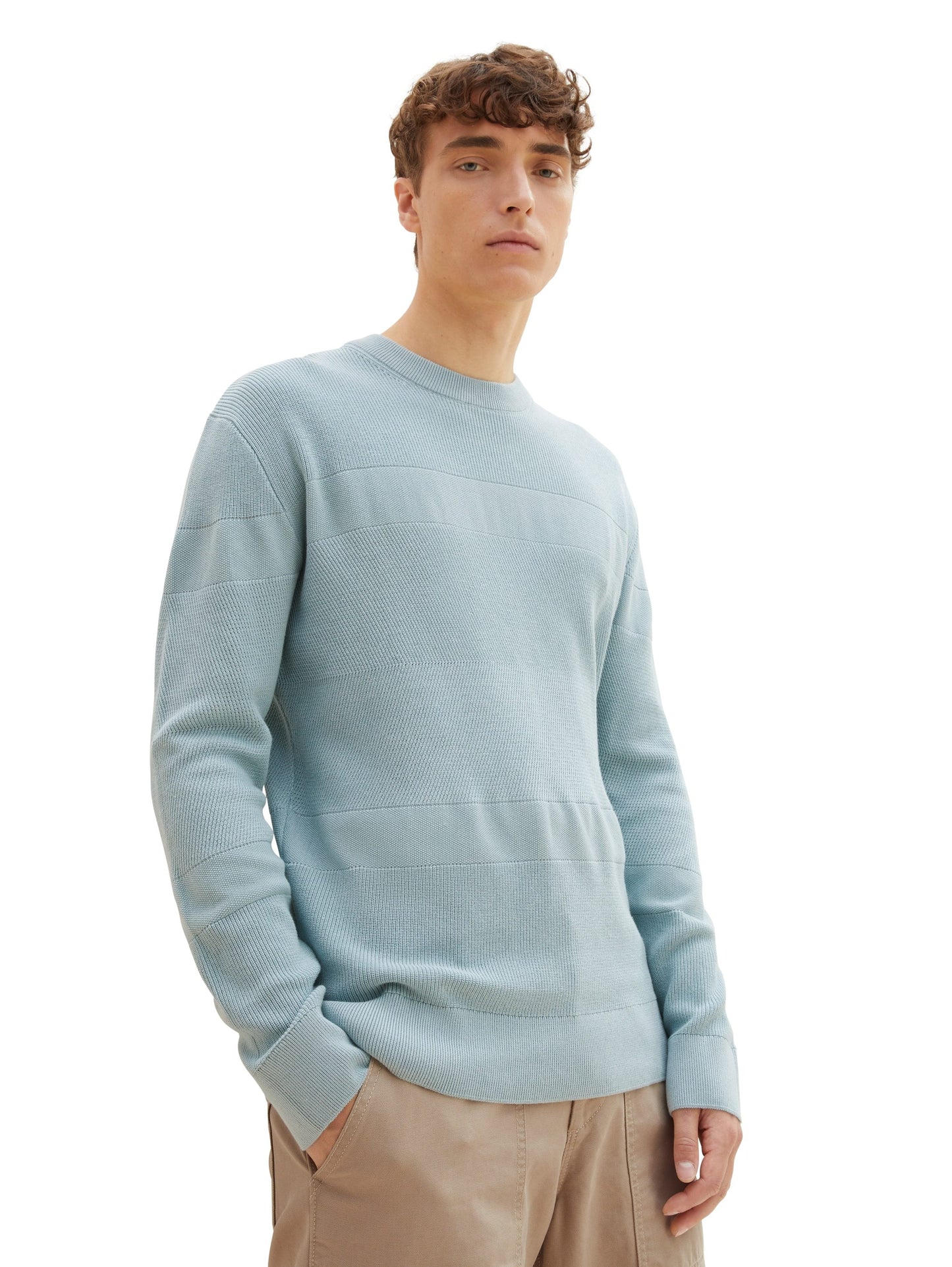 Strickpullover mit Struktur (Black)