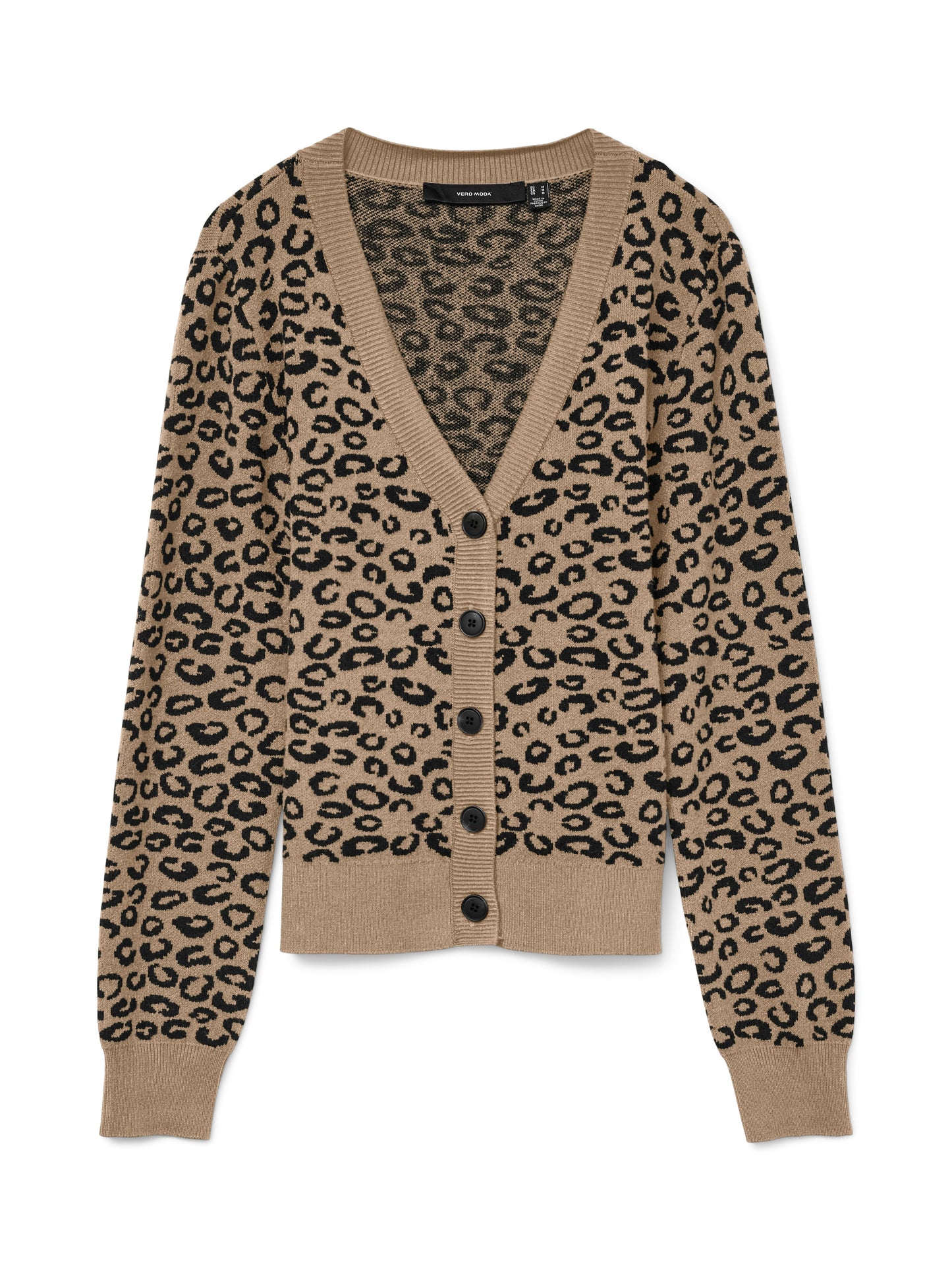 Vmnancy Ls V-neck Cardigan Boo (Silver Min)
