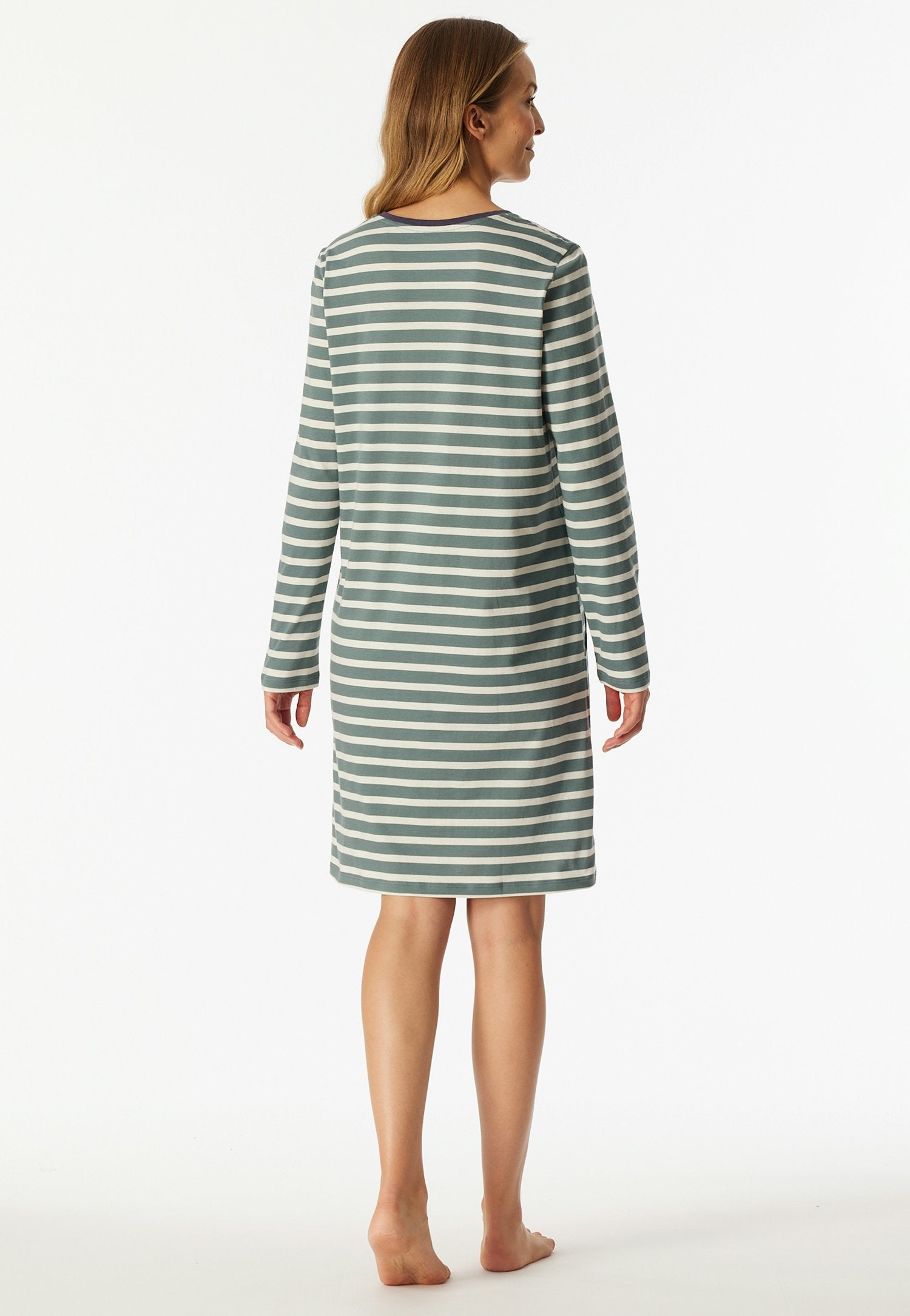 Nachthemd langarm, 95cm (Mineral)
