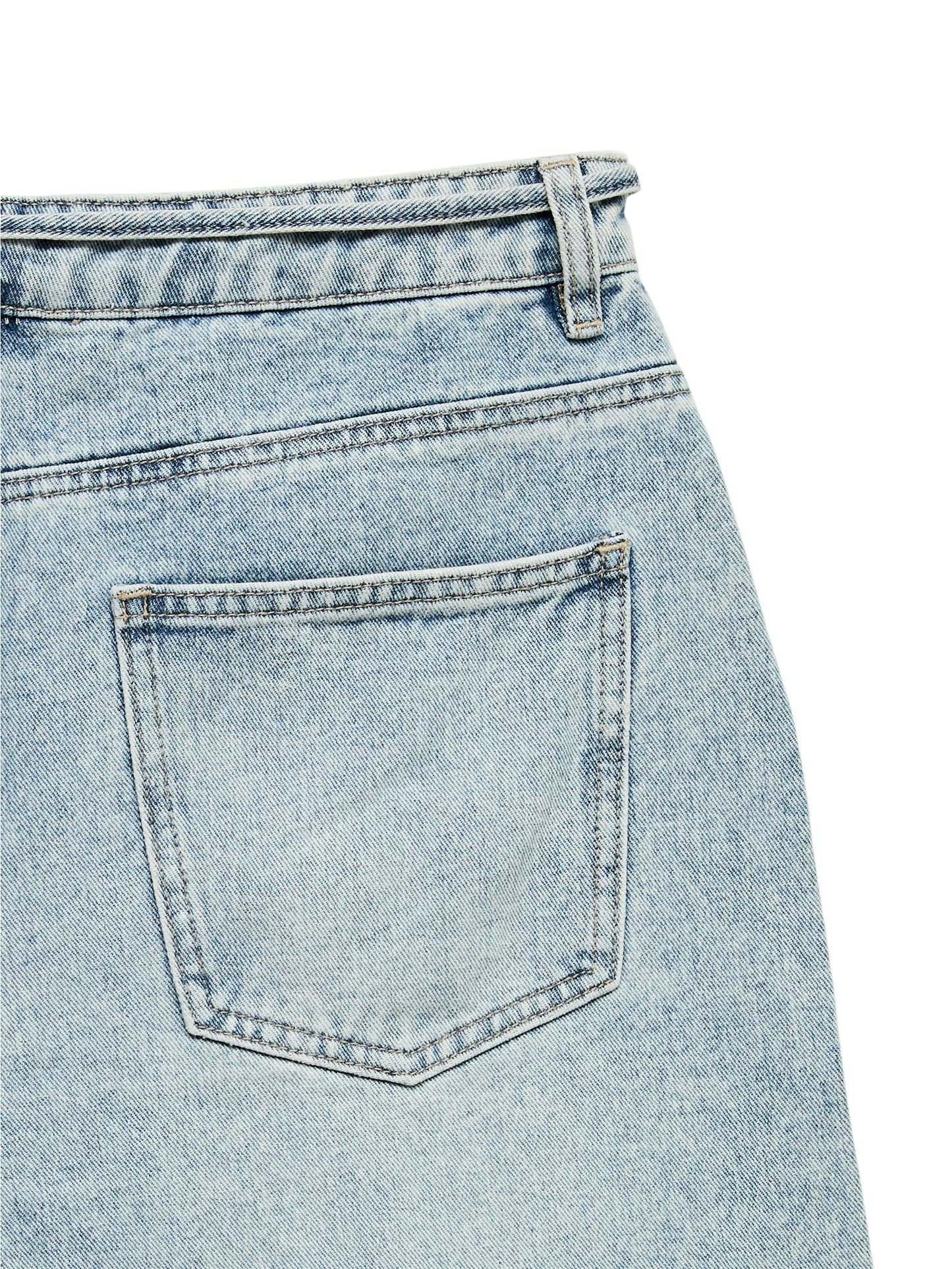 Vmwien Mr Belt Shorts Mix Ga Noos (Light Blue De)