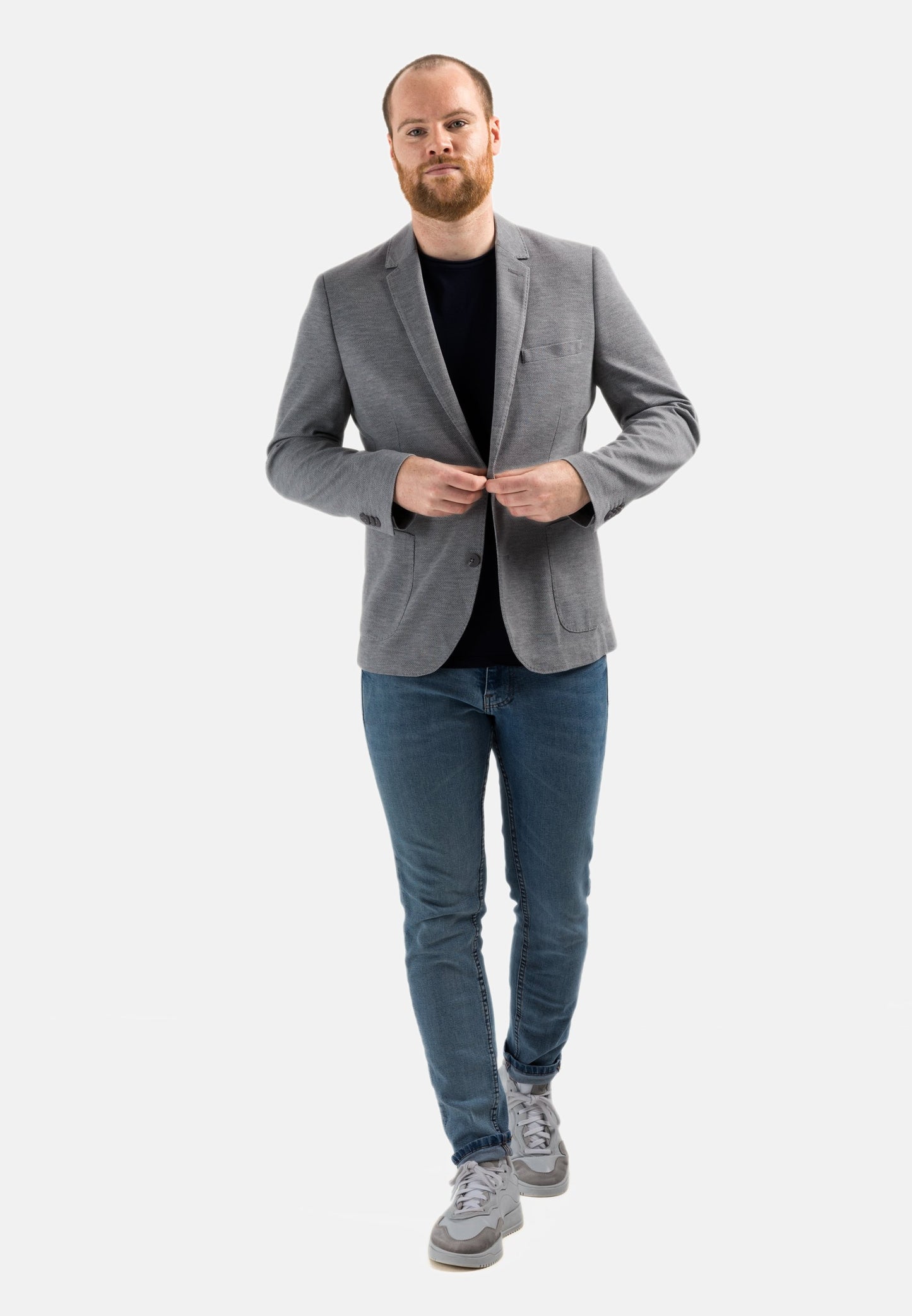 Jersey Piquee Sakko (Stone)