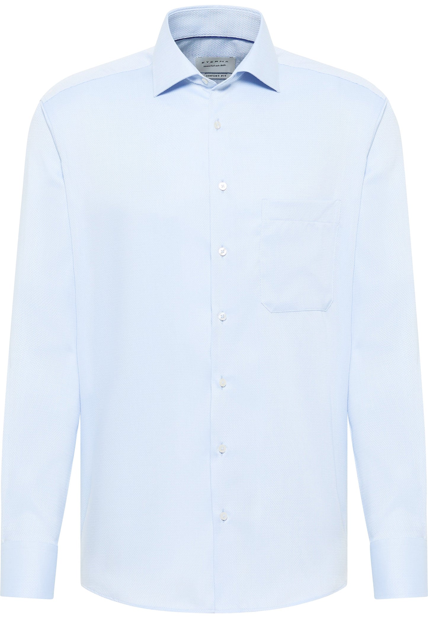 Hemd Langarm (Mittelblau)