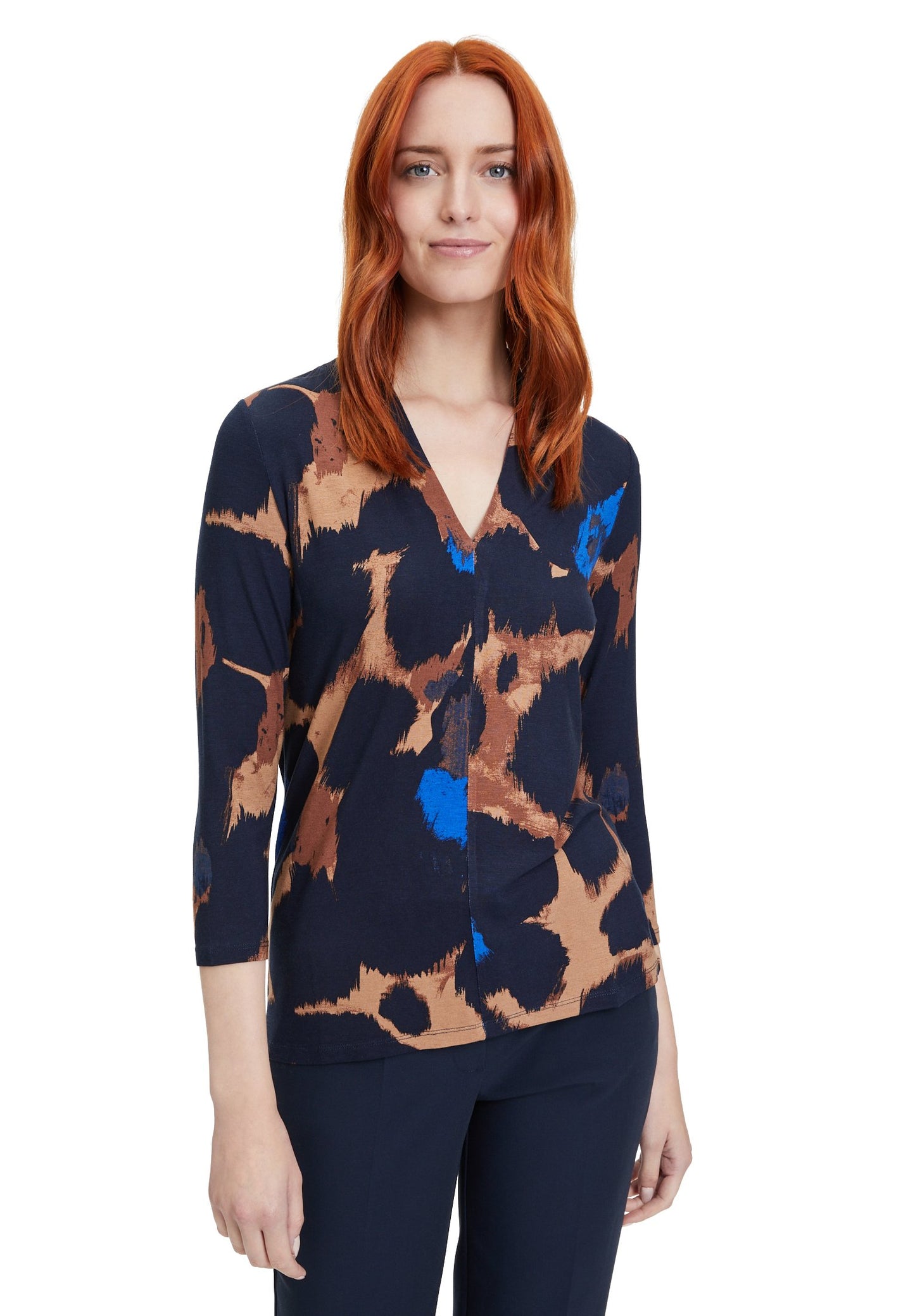 Printshirt (Dark Blue /came)