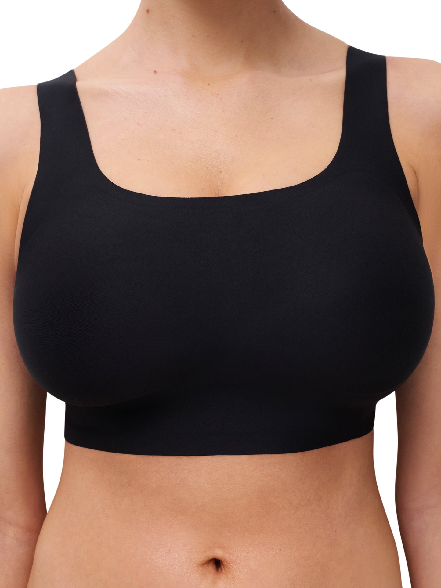 SoftStrech Power Rundhals BH (Schwarz)