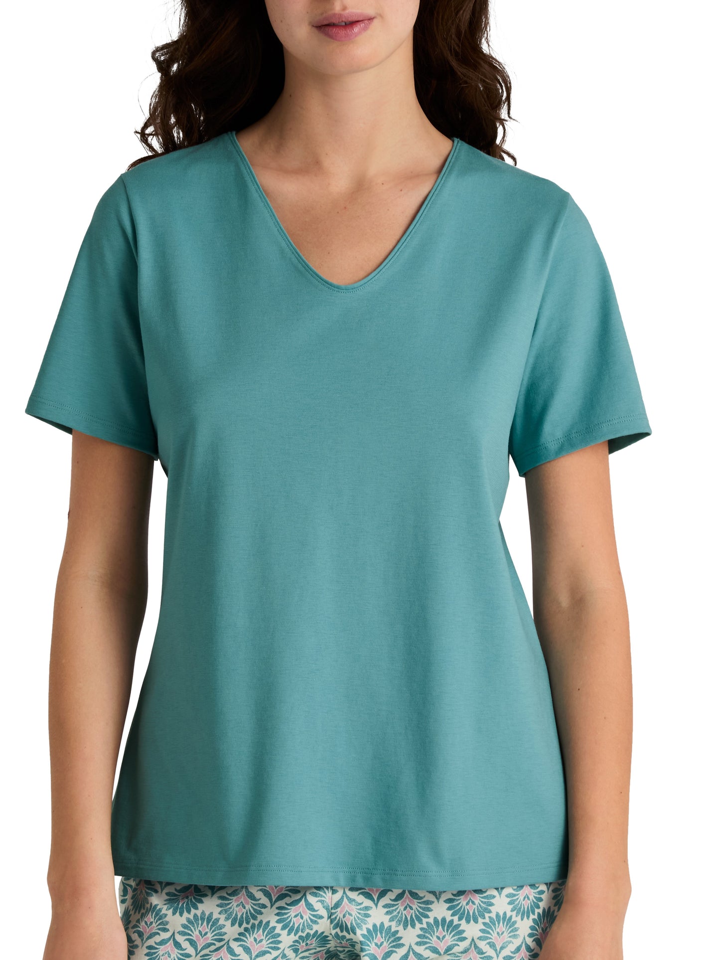 WOMEN Shirt short-sleeve (Bristol Blue)