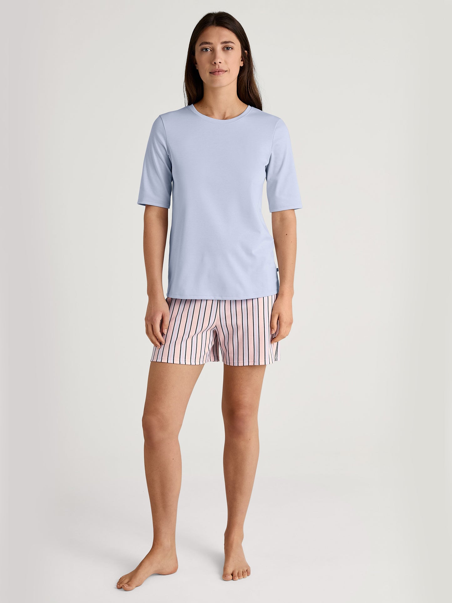 WOMEN Shirt short-sleeve (Harmony Blue)