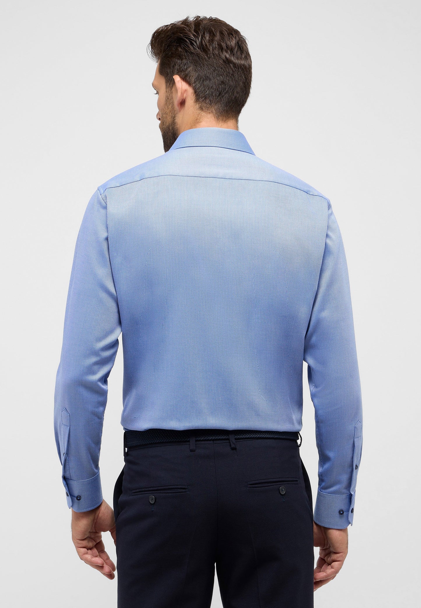 Hemd Langarm (Blau)