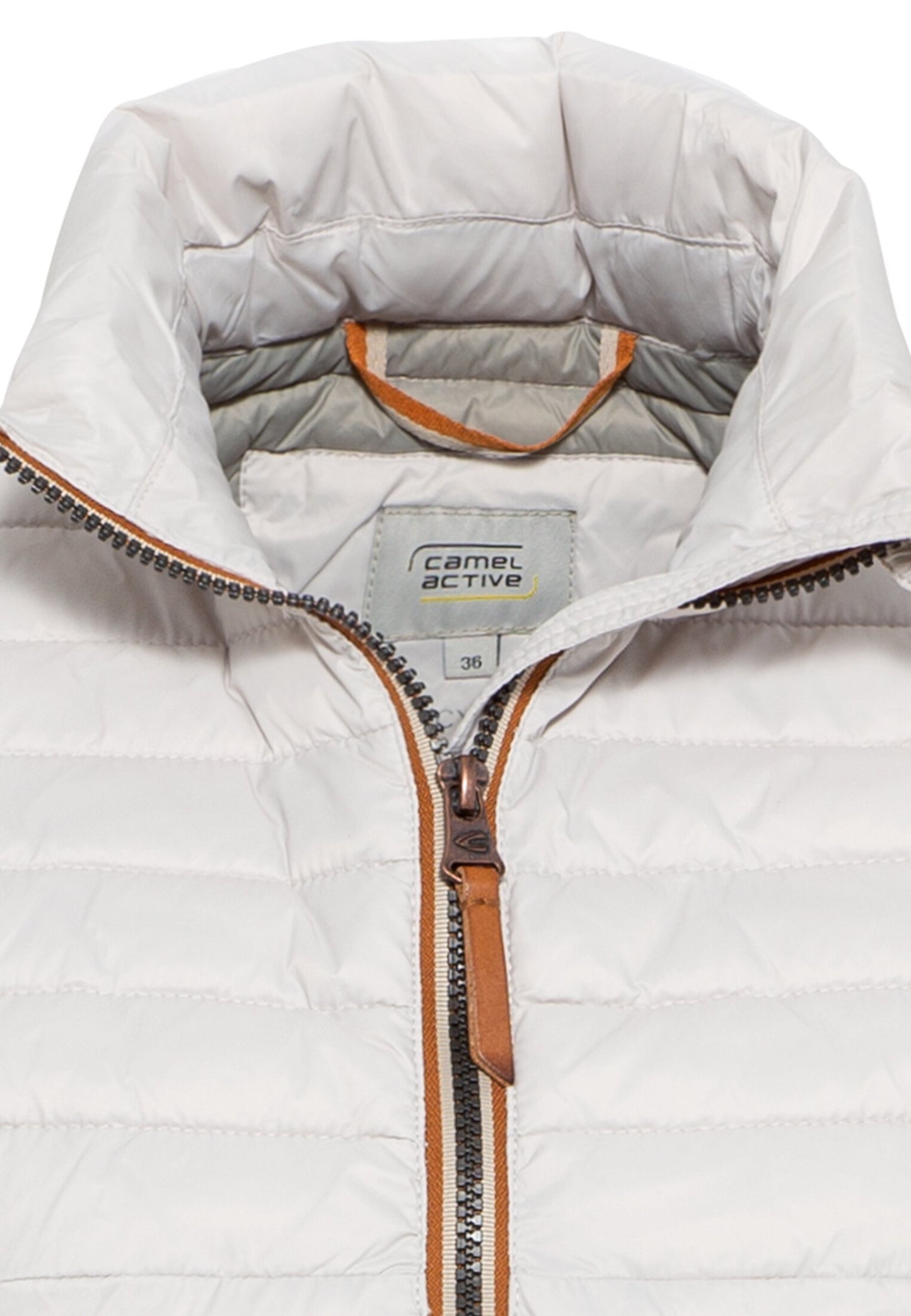 Steppweste aus 100% recyceltem Material (Khaki)