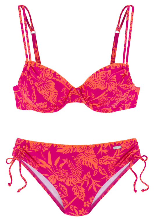 Venice Beach LM exkl. Sport Bügel-Bikini (Berry-orange)