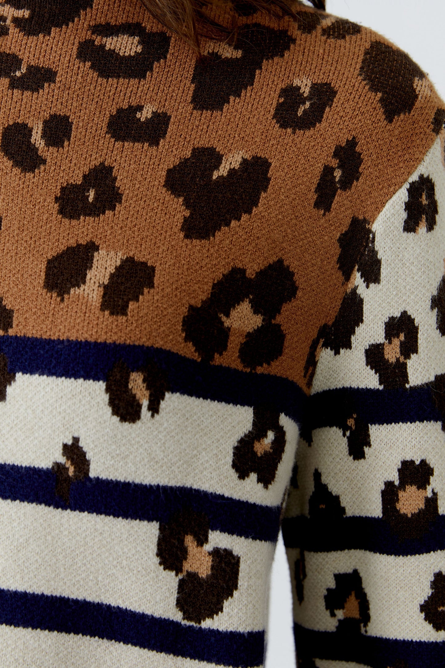 Pullover (Offwhite Camel)