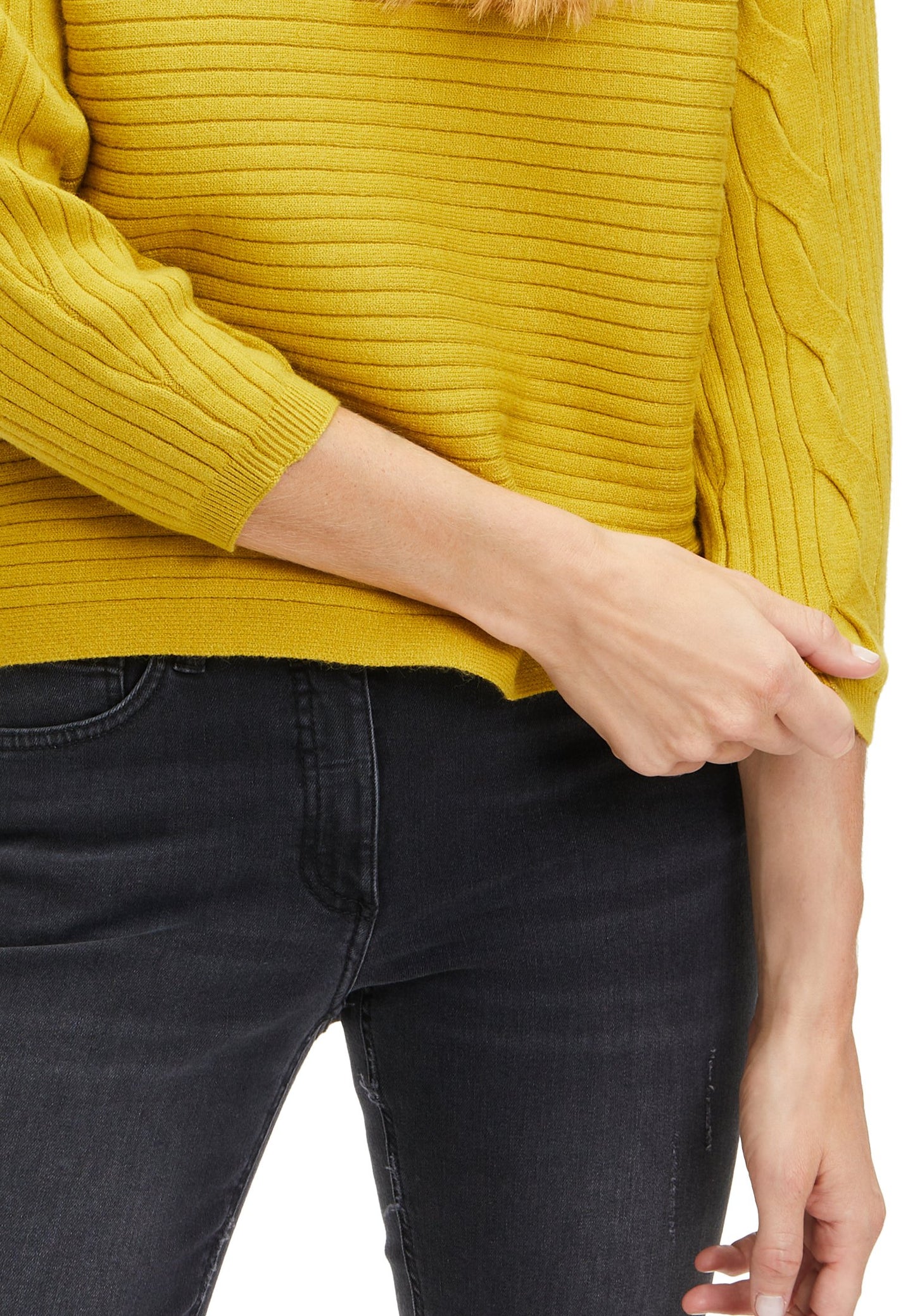 Strickpullover (Golden Olive)