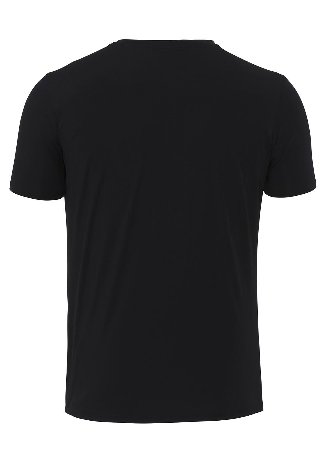 Pure Functional T-Shirt slim fit Halbarm (Schwarz)