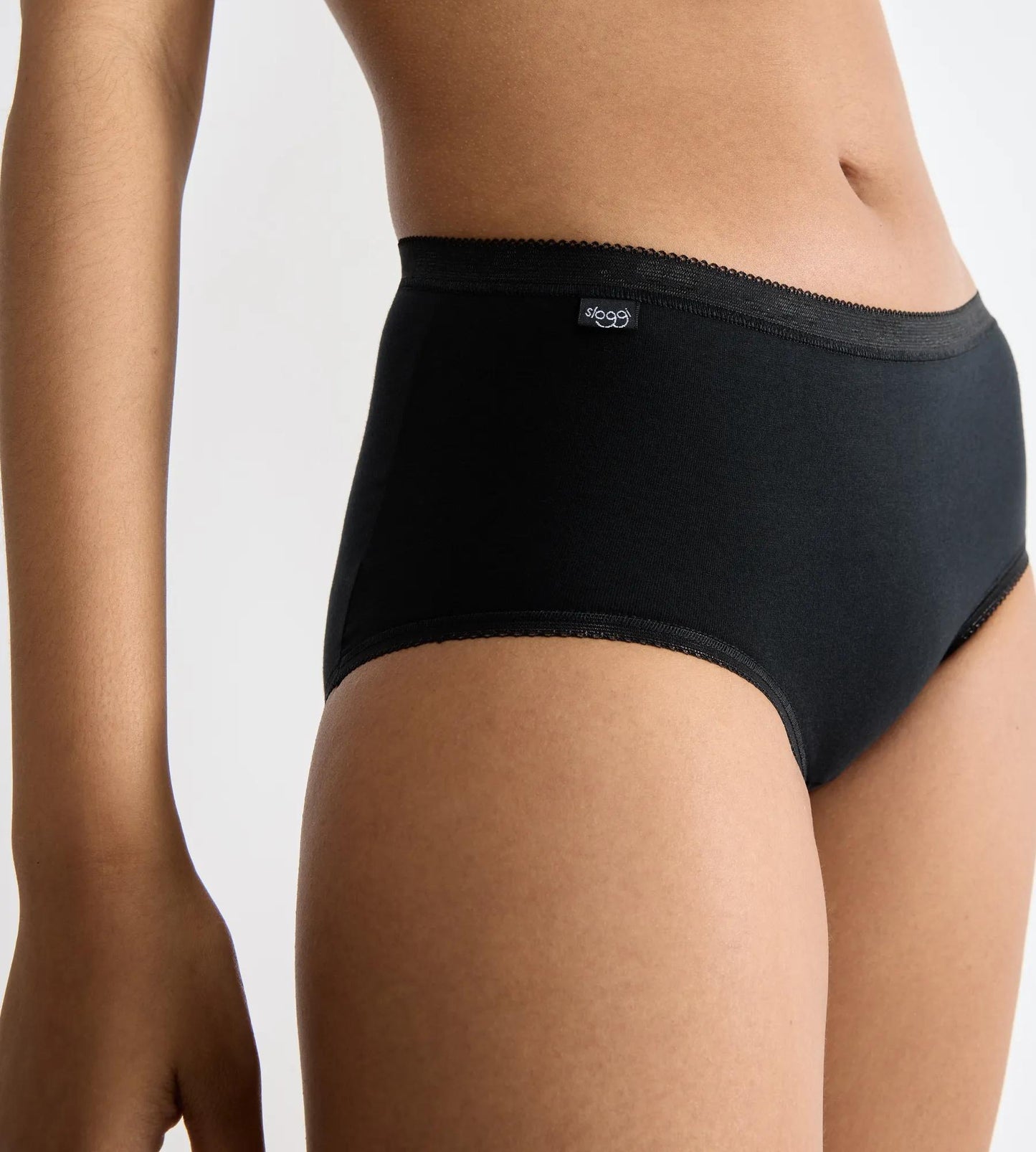 sloggi Basic+ Midi 2P (Black)
