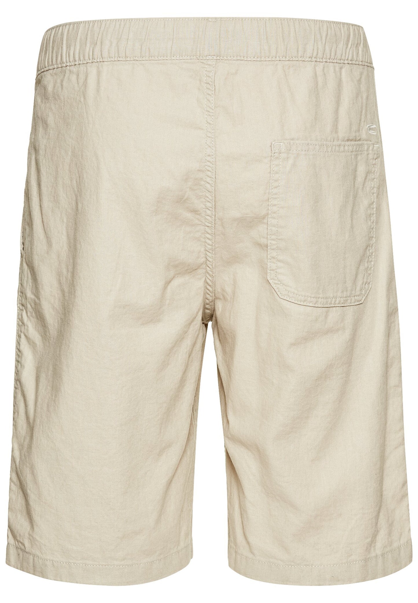 Chino Shorts mit elastischem Bund (Beige)