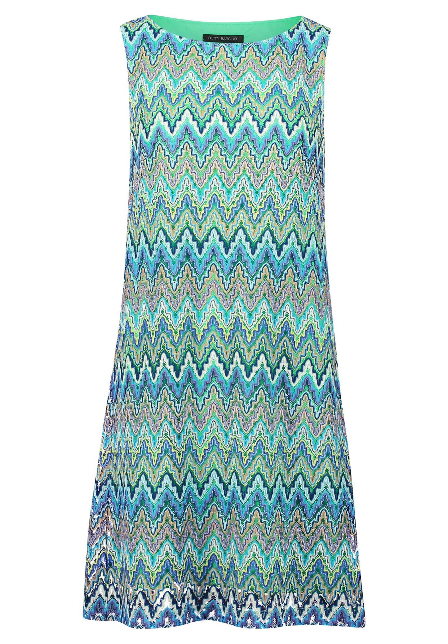 Etuikleid (Blue/green)