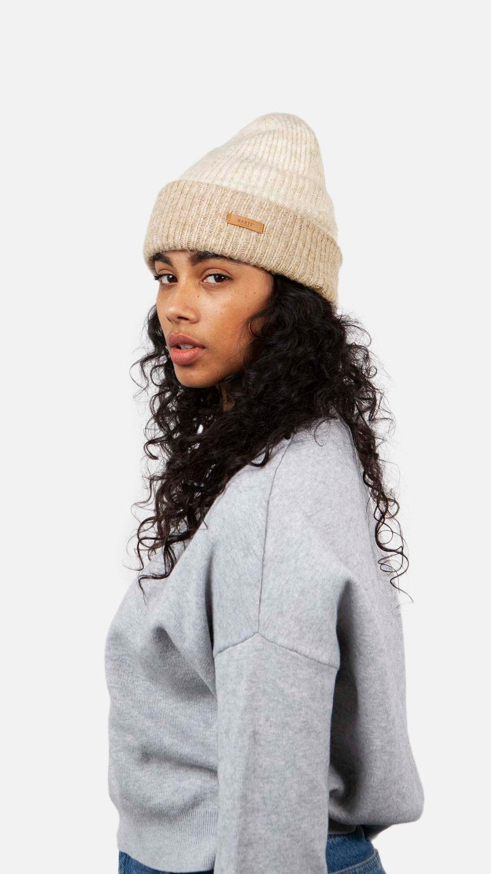 Arlenas Beanie (White Cream)