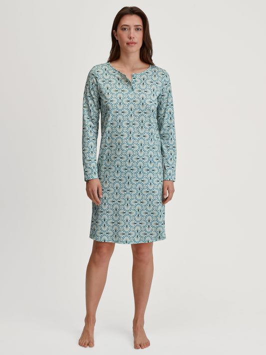 WOMEN Nightdress (Smoke Blue)