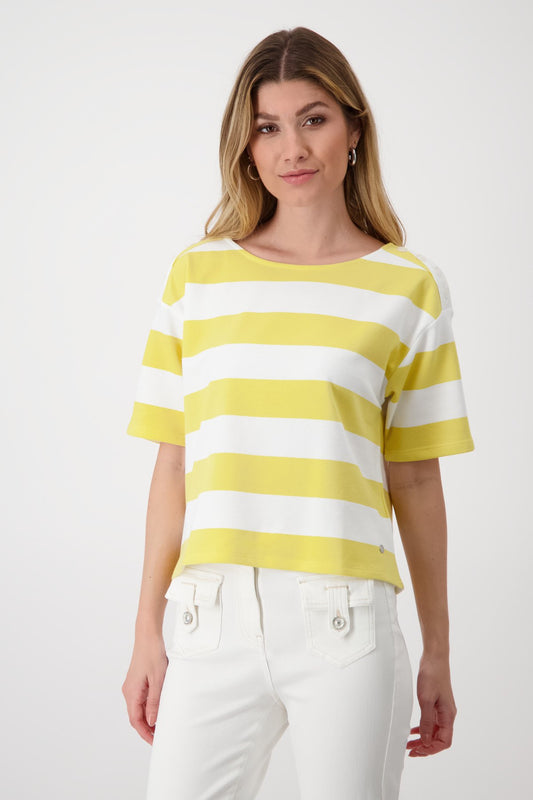 T-Shirt (Dry Lemon Ringel)