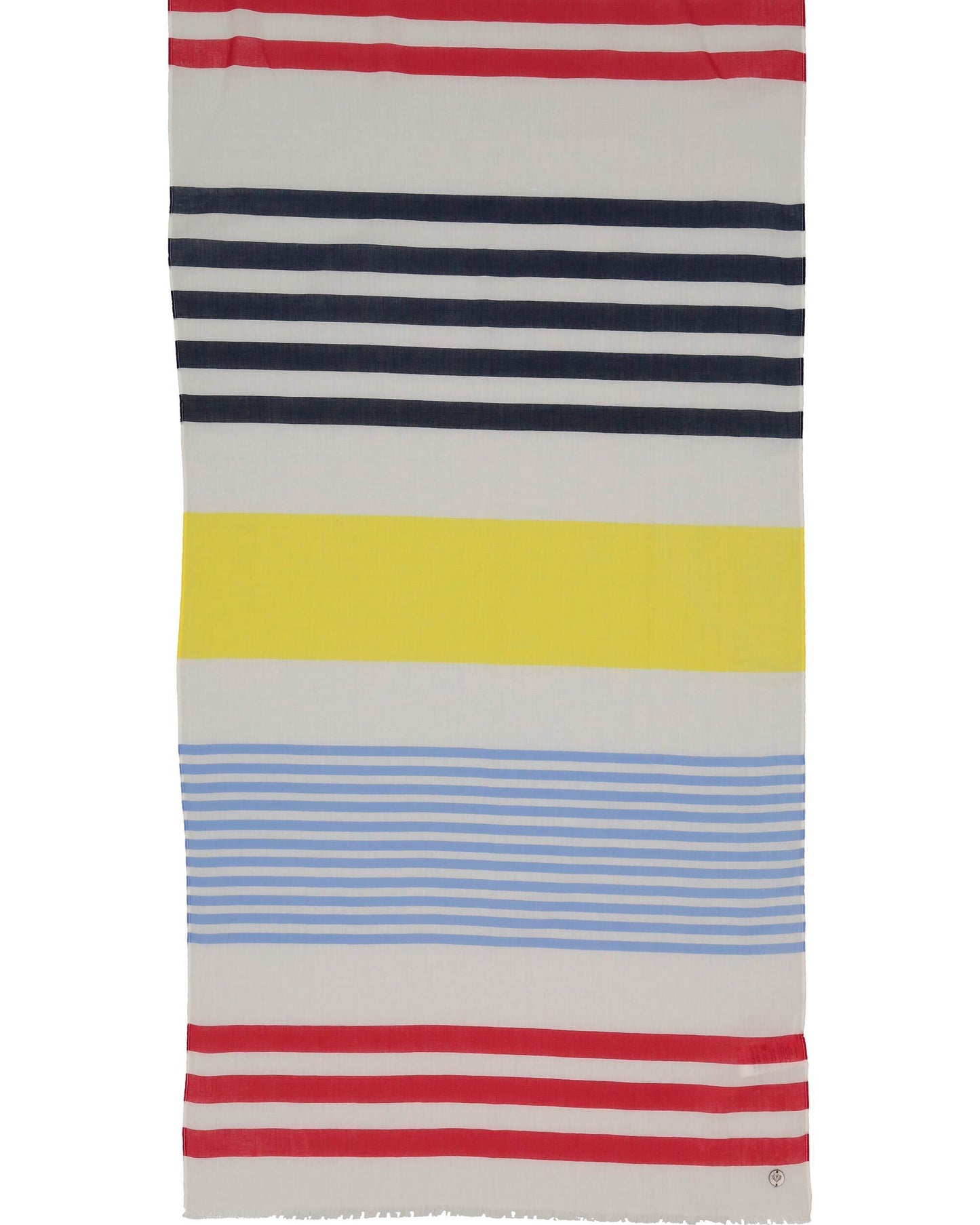 Schal Baumwolle Schal (Pure Blue)