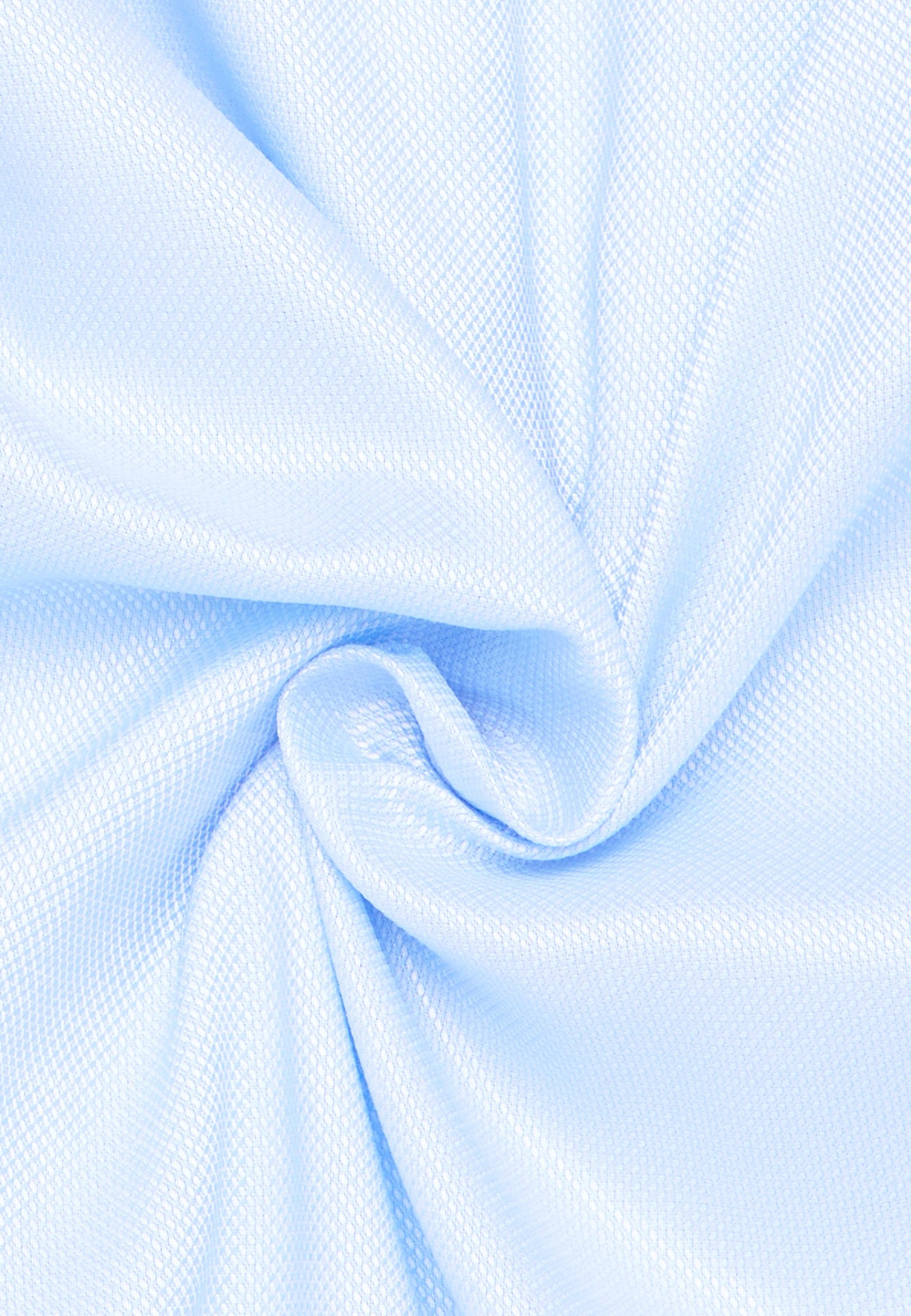 Performance Shirt Natté-Stretch Kurzarm (Mittelblau)